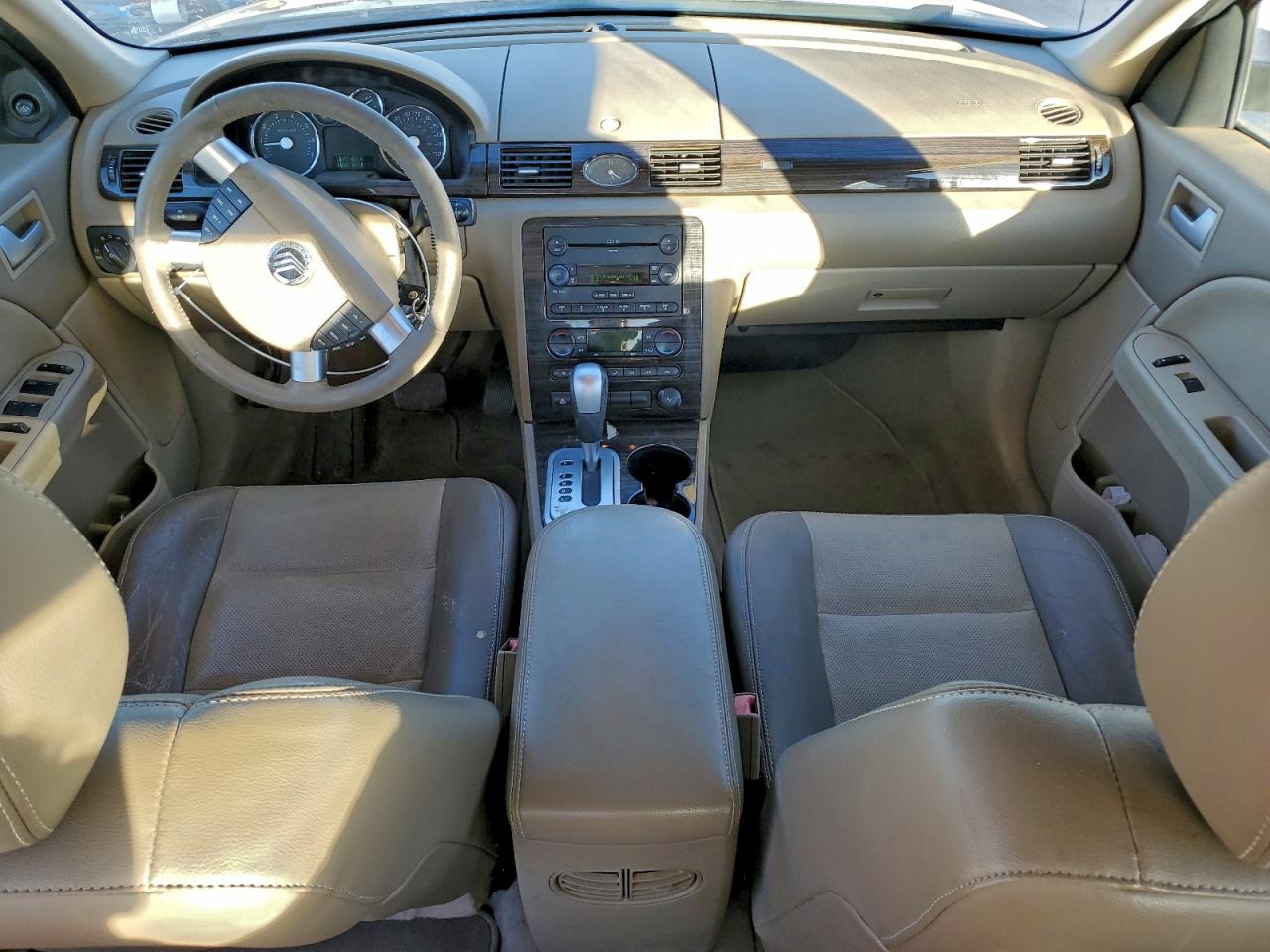 2007 Mercury Montego Luxury Tan vin: 1MEHM40147G610085