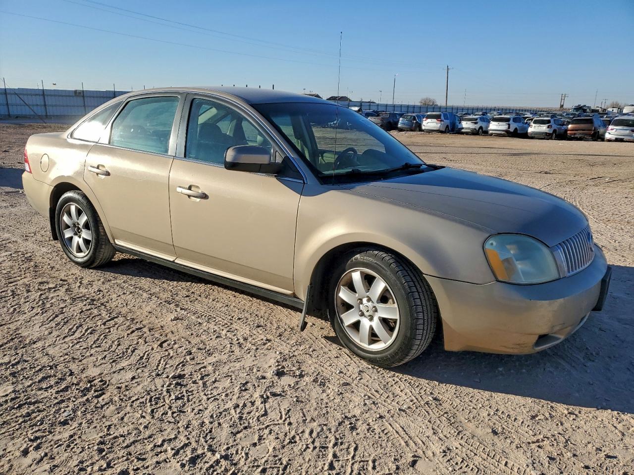2007 Mercury Montego Luxury Tan vin: 1MEHM40147G610085