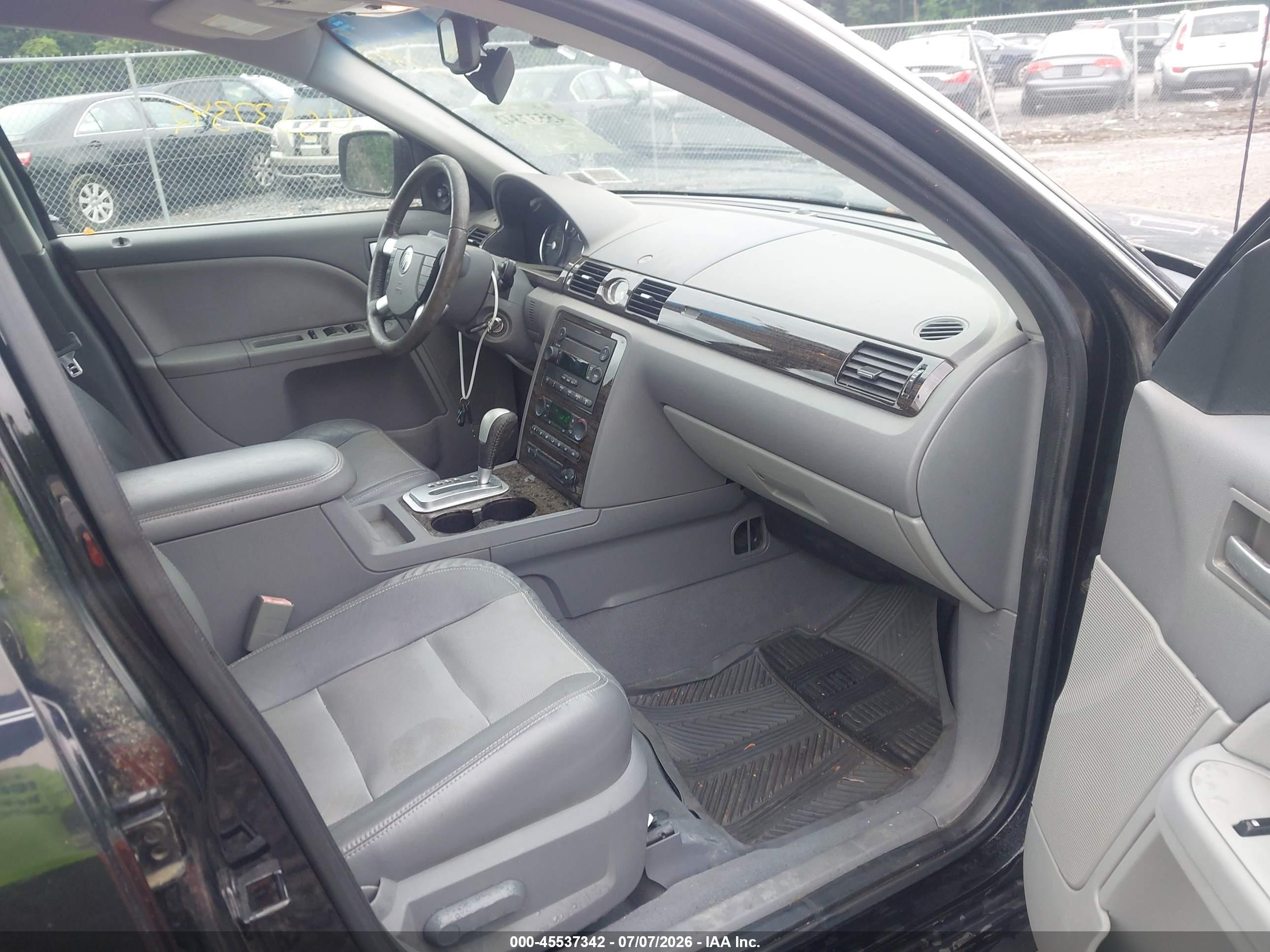 2006 Mercury Montego Luxury Black vin: 1MEHM40176G614517