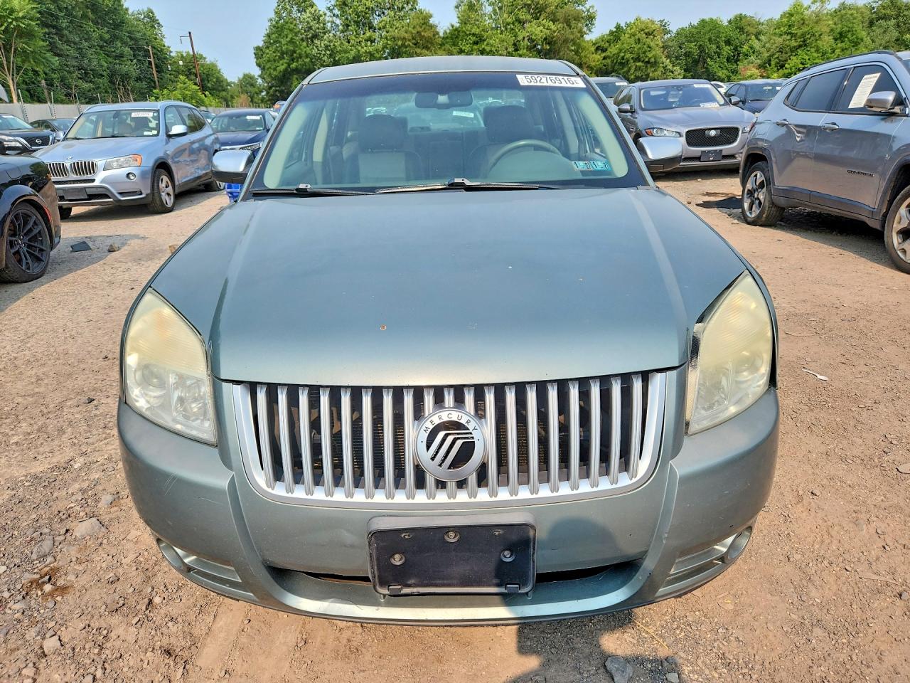 2008 Mercury Sable Luxury Green vin: 1MEHM40W28G601916