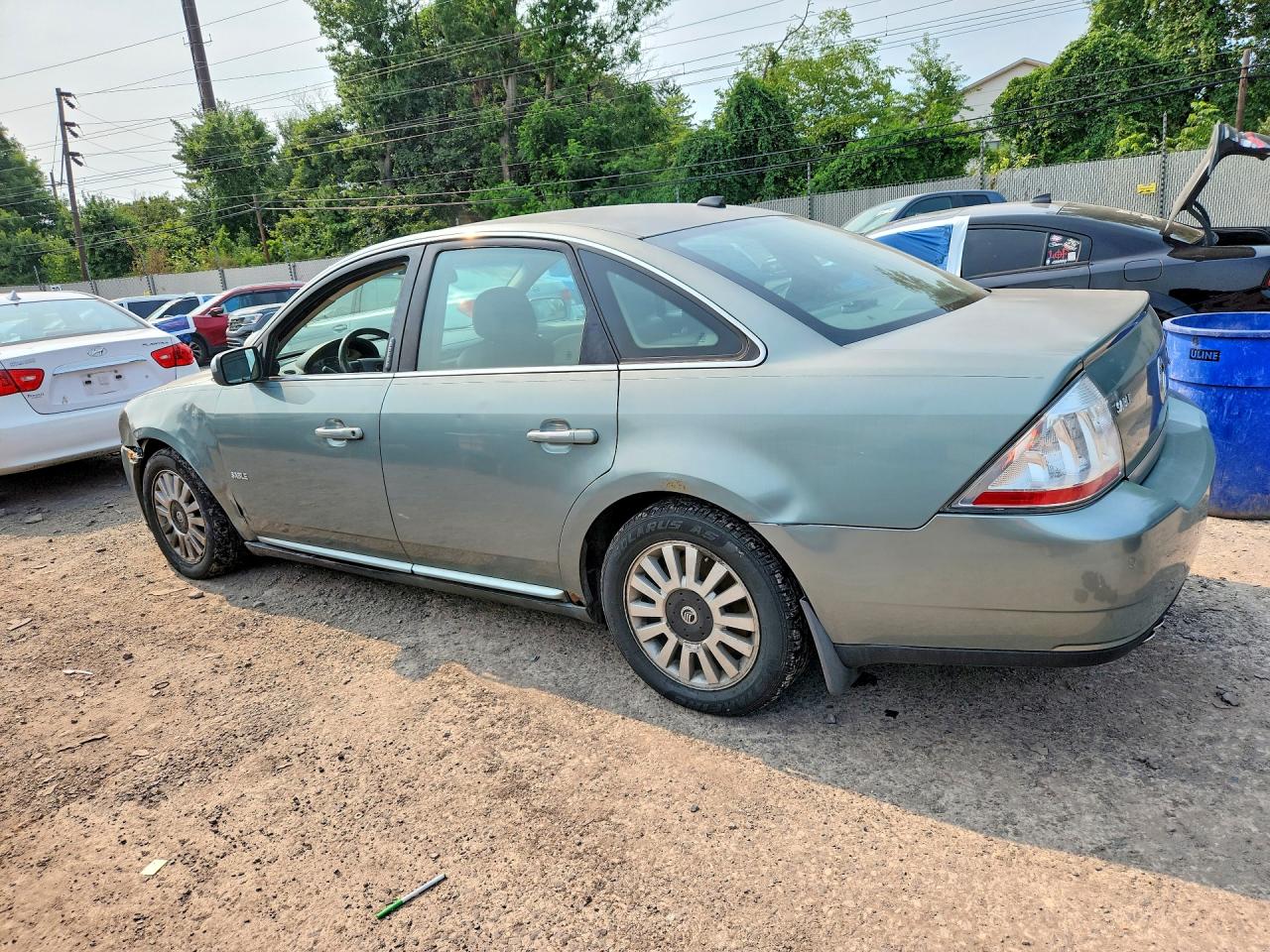 2008 Mercury Sable Luxury Green vin: 1MEHM40W28G601916