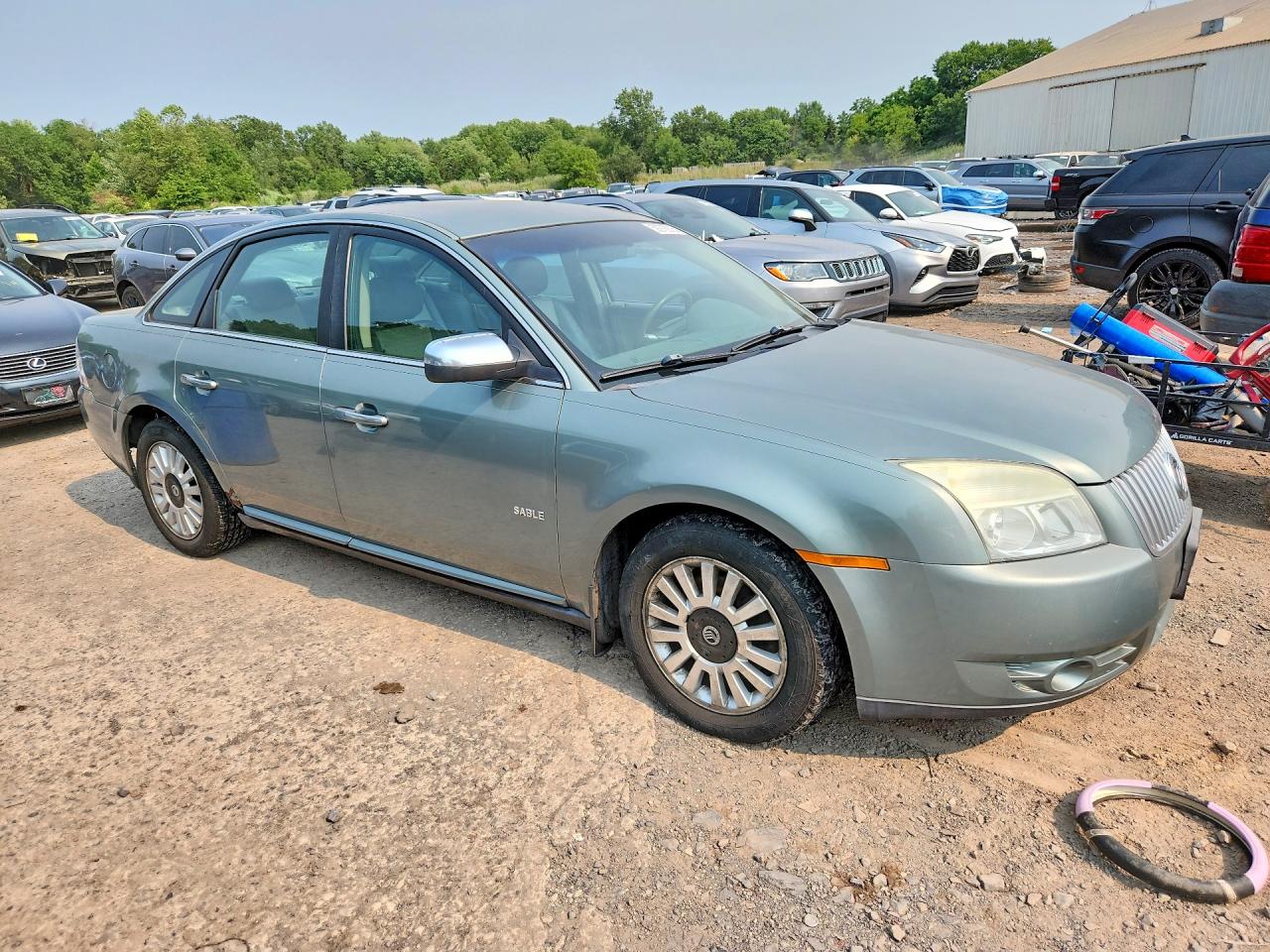 2008 Mercury Sable Luxury Green vin: 1MEHM40W28G601916