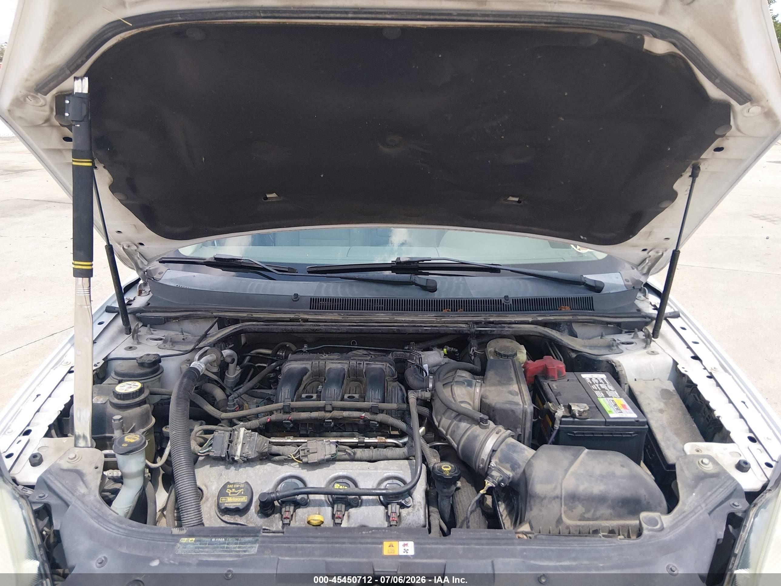 2008 Mercury Sable   Белый vin: 1MEHM40W28G624564