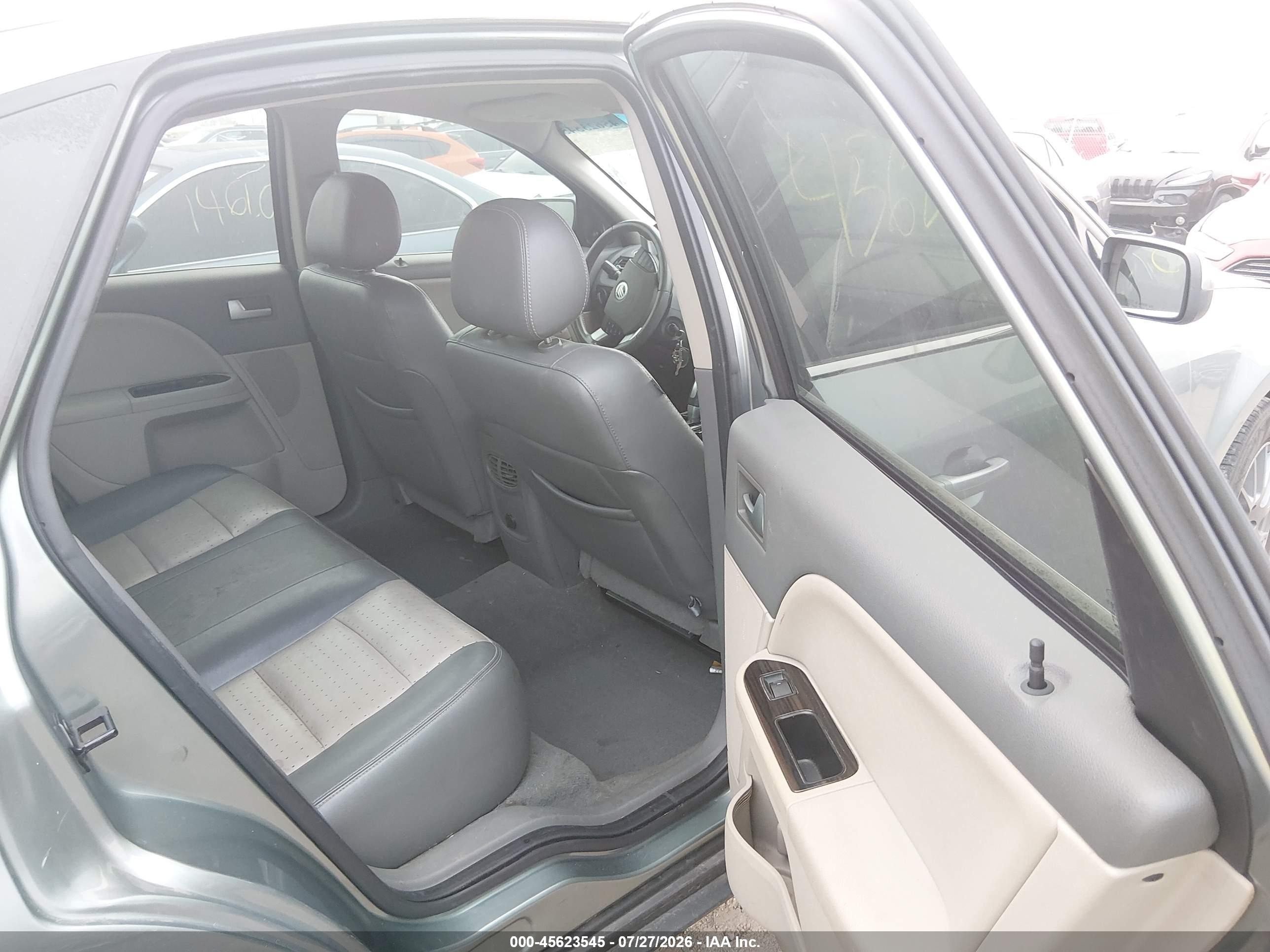 2008 Mercury Sable   Green vin: 1MEHM40W38G618904