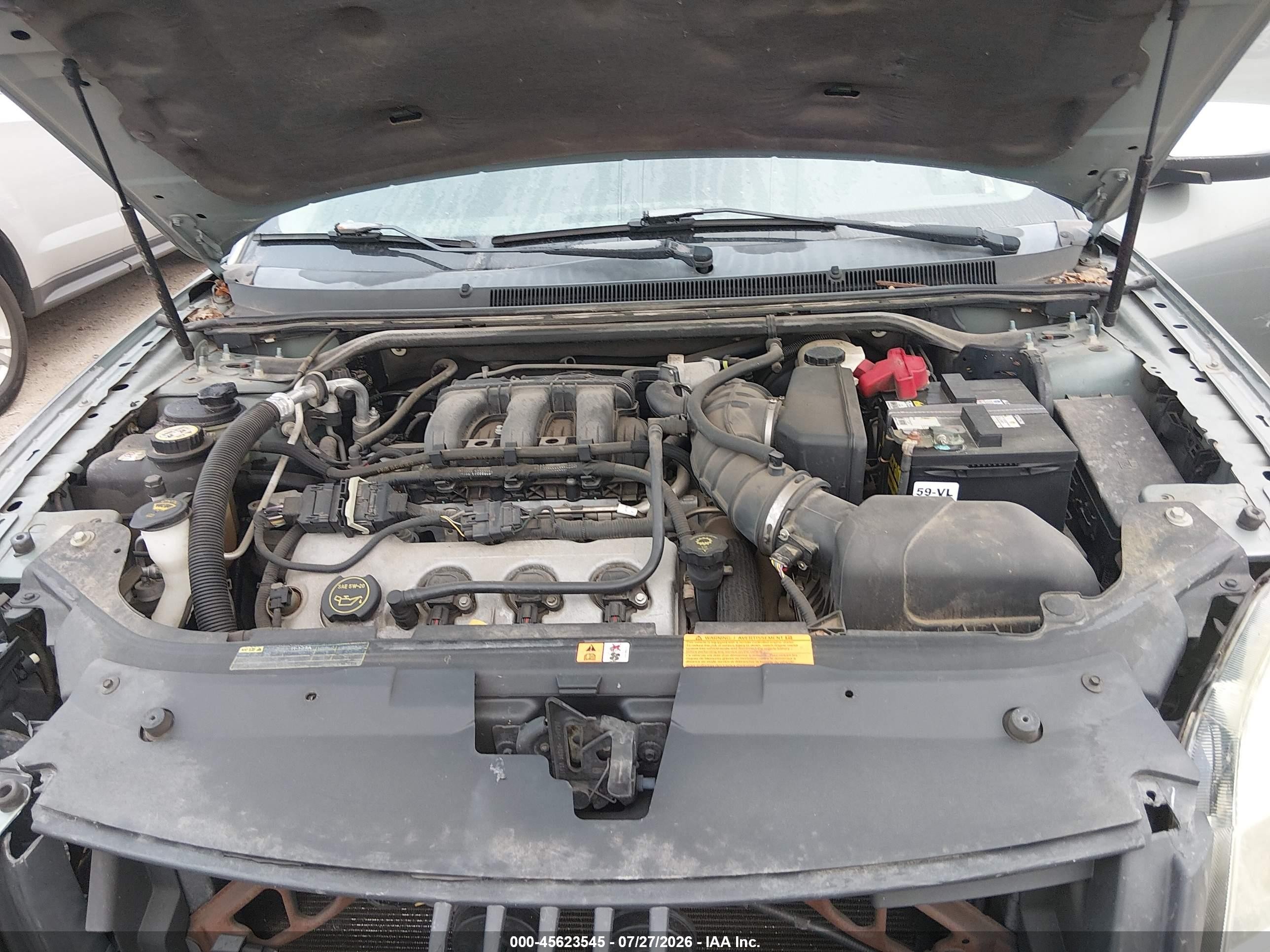 2008 Mercury Sable   Green vin: 1MEHM40W38G618904