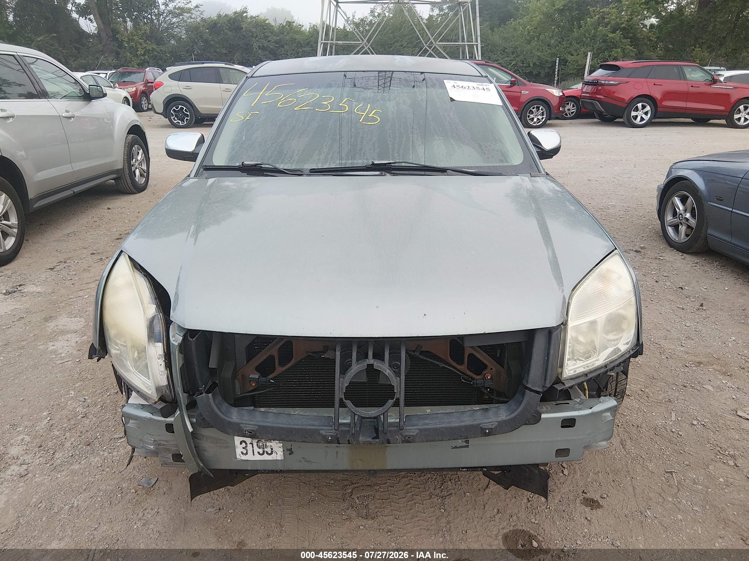 2008 Mercury Sable   Green vin: 1MEHM40W38G618904