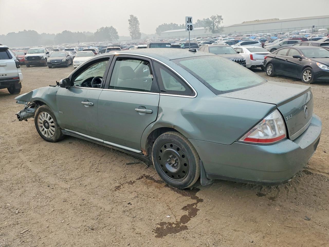 2008 Mercury Sable Luxury Green vin: 1MEHM40W48G603618