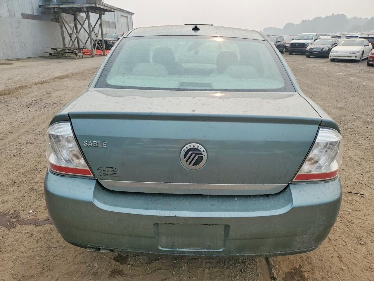 2008 Mercury Sable Luxury Green vin: 1MEHM40W48G603618