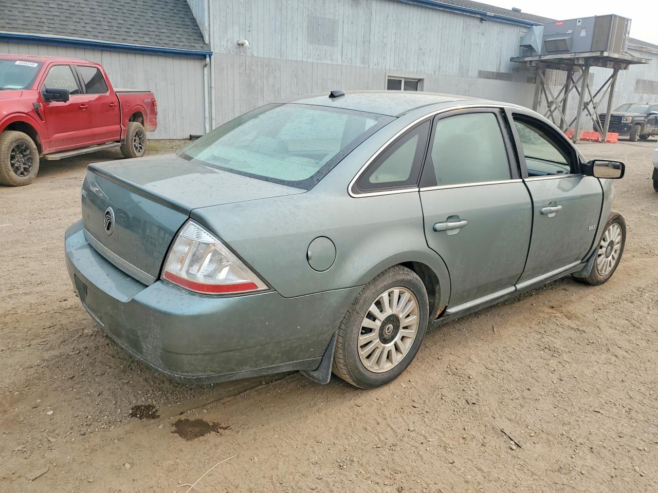 2008 Mercury Sable Luxury Green vin: 1MEHM40W48G603618