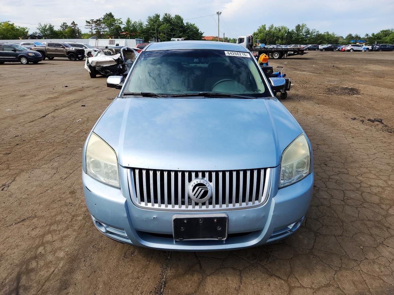 2008 Mercury Sable Luxury Blue vin: 1MEHM40W48G624677