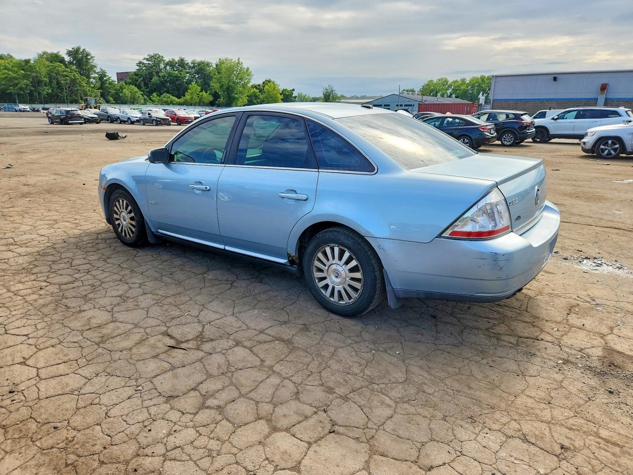 2008 Mercury Sable Luxury Blue vin: 1MEHM40W48G624677