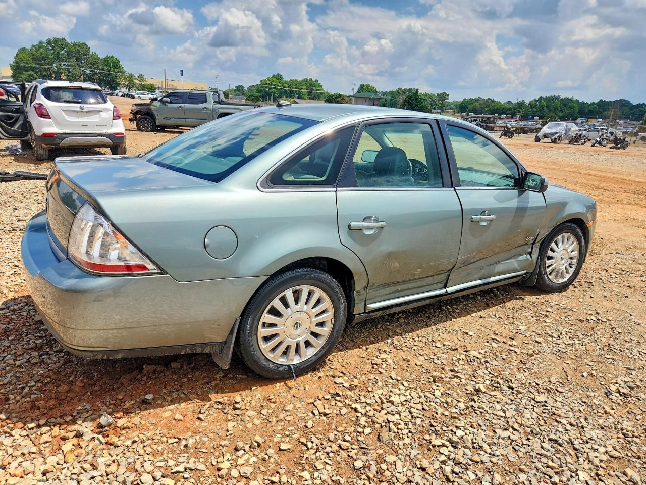 2008 Mercury Sable Luxury Turquoise vin: 1MEHM40W68G601806