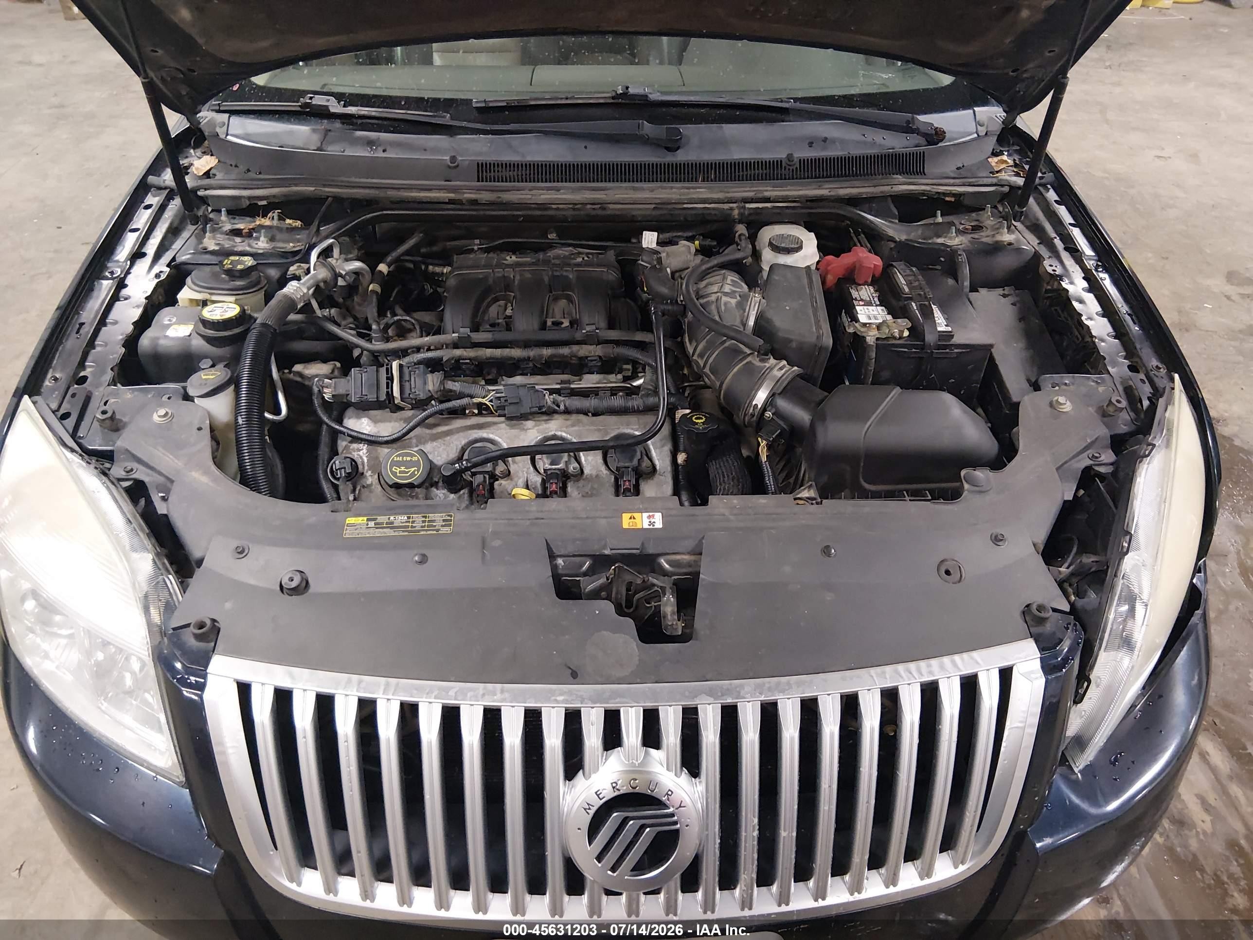 2008 Mercury Sable   Blue vin: 1MEHM40W68G610957
