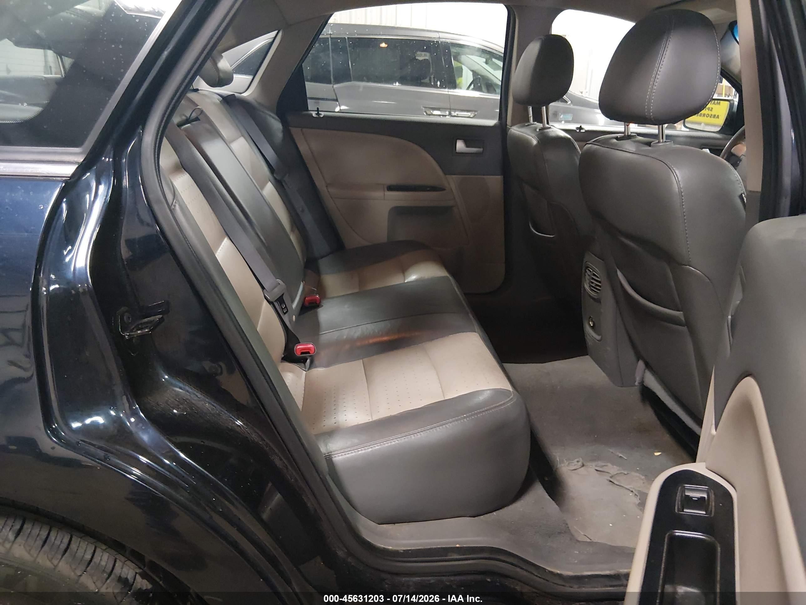 2008 Mercury Sable   Blue vin: 1MEHM40W68G610957