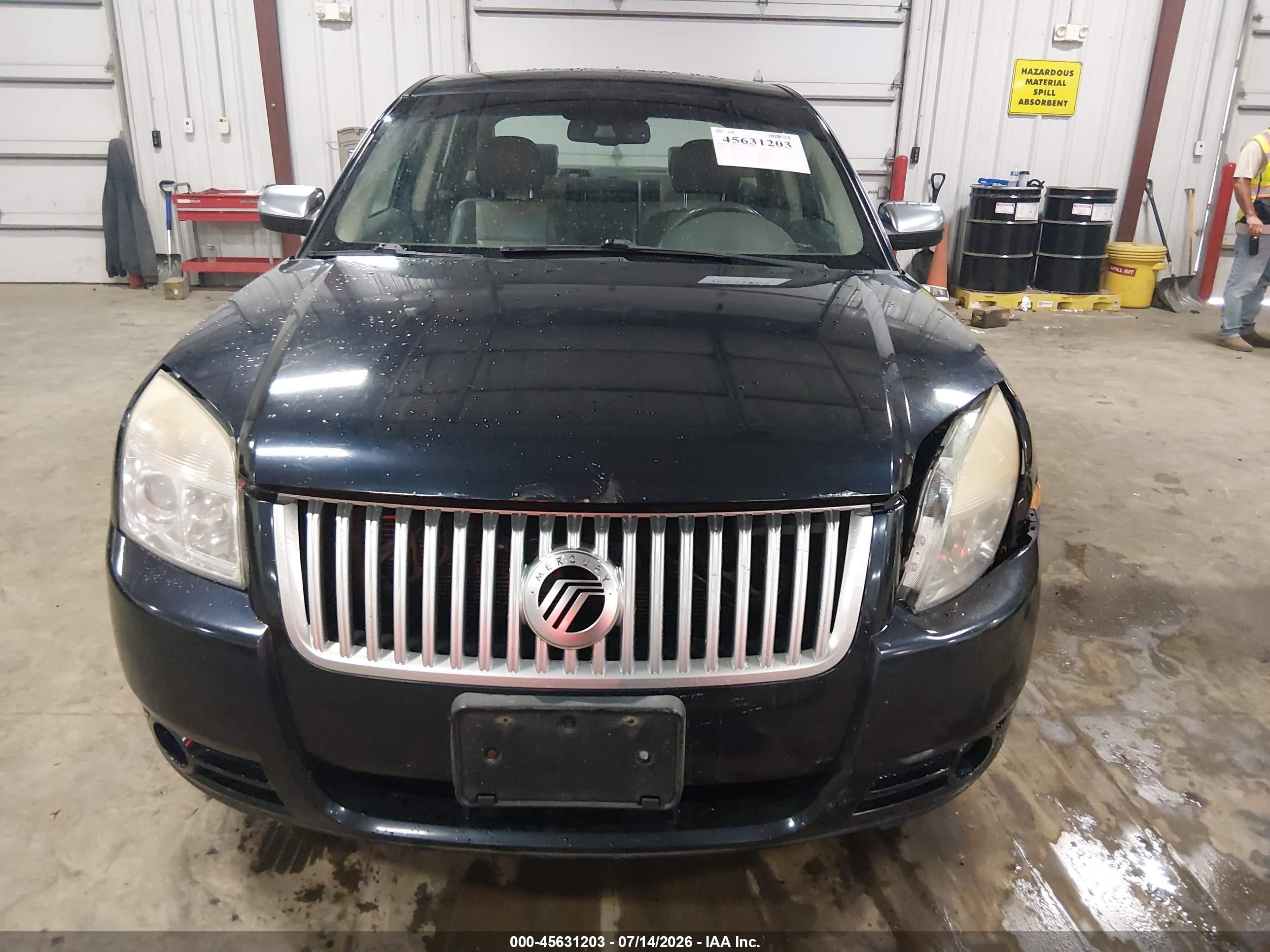 2008 Mercury Sable   Blue vin: 1MEHM40W68G610957