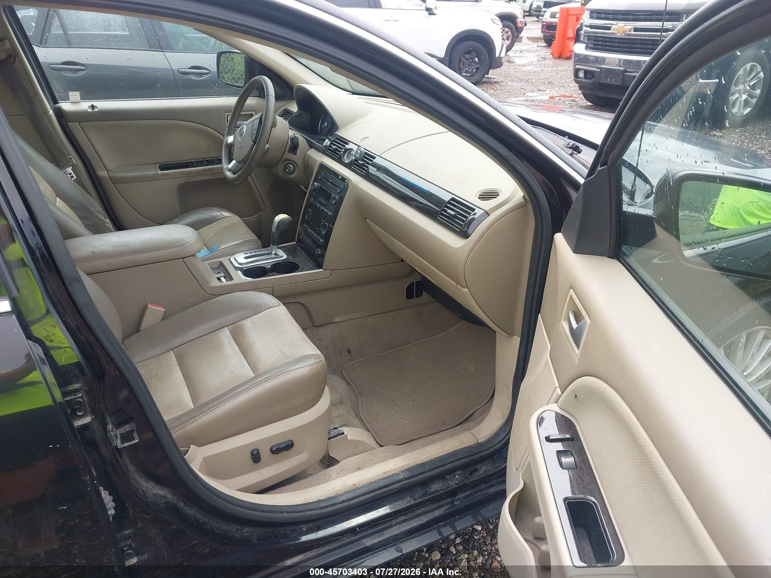 2006 Mercury Montego Premier Black vin: 1MEHM42106G617661