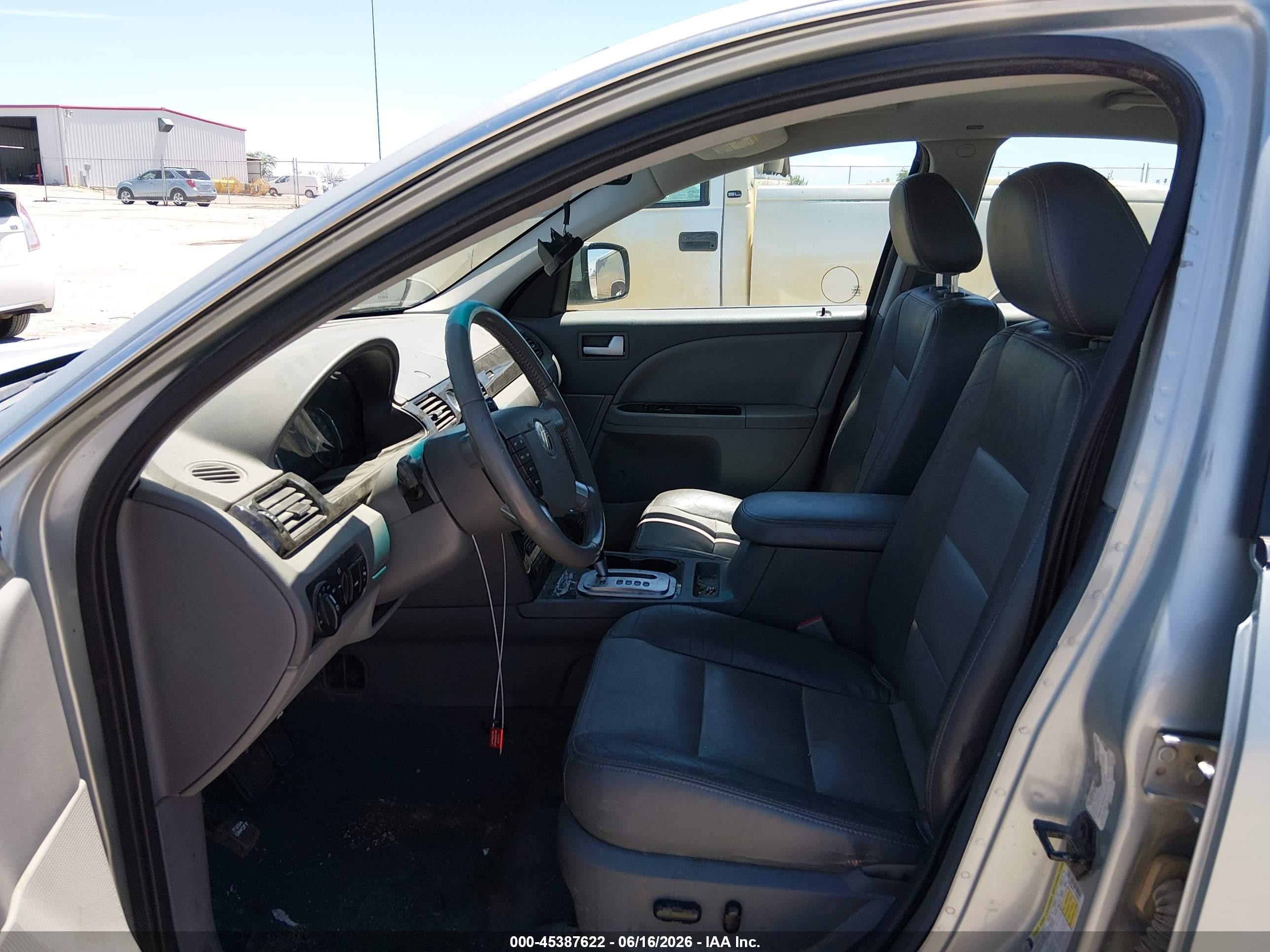 2007 Mercury Montego Premier Gray vin: 1MEHM42117G605018
