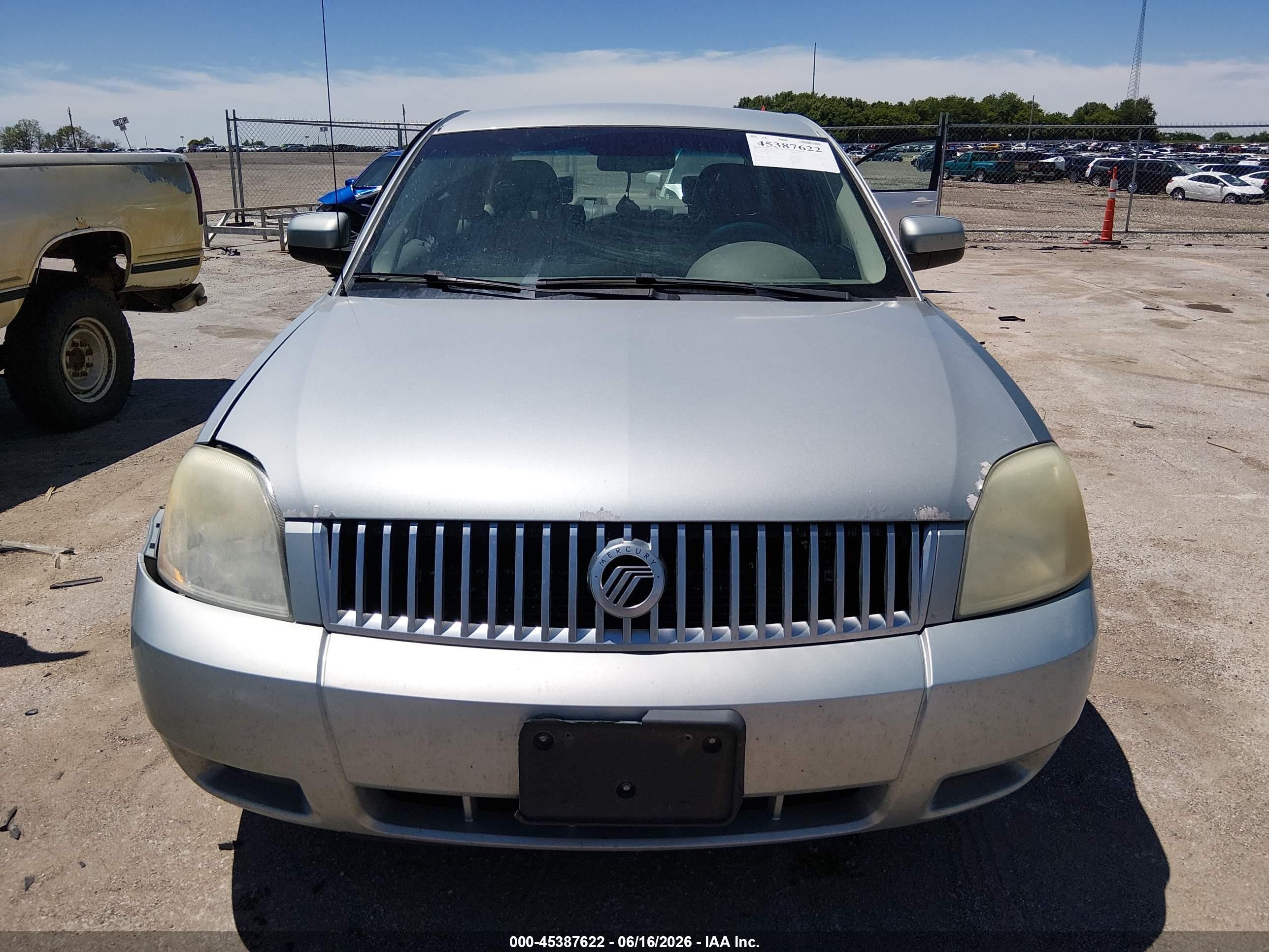 2007 Mercury Montego Premier Gray vin: 1MEHM42117G605018