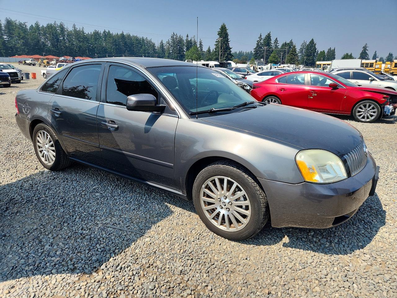 2005 Mercury Montego Premier Gray vin: 1MEHM42125G607891