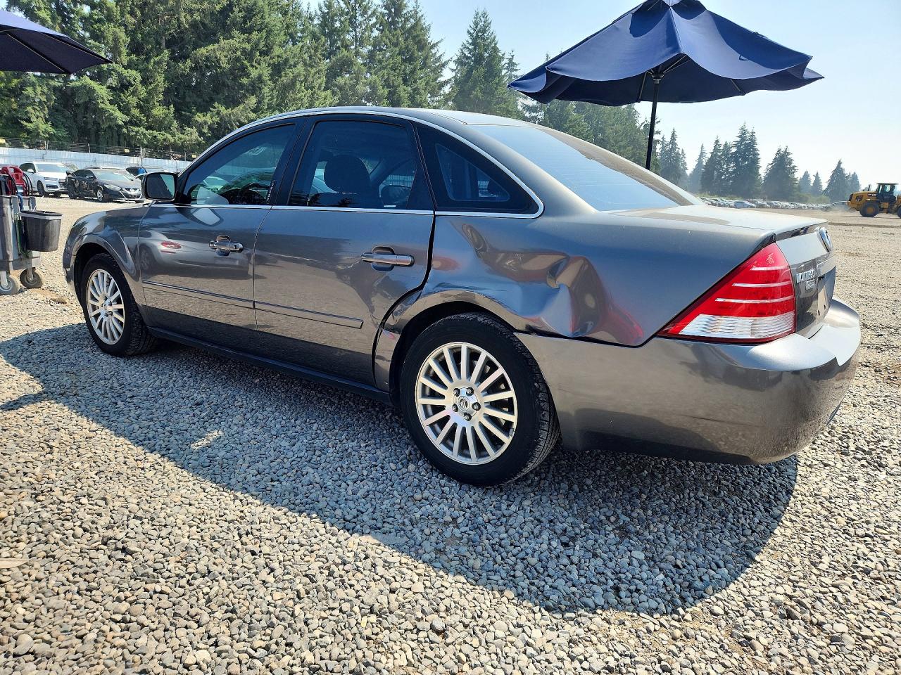 2005 Mercury Montego Premier Gray vin: 1MEHM42125G607891