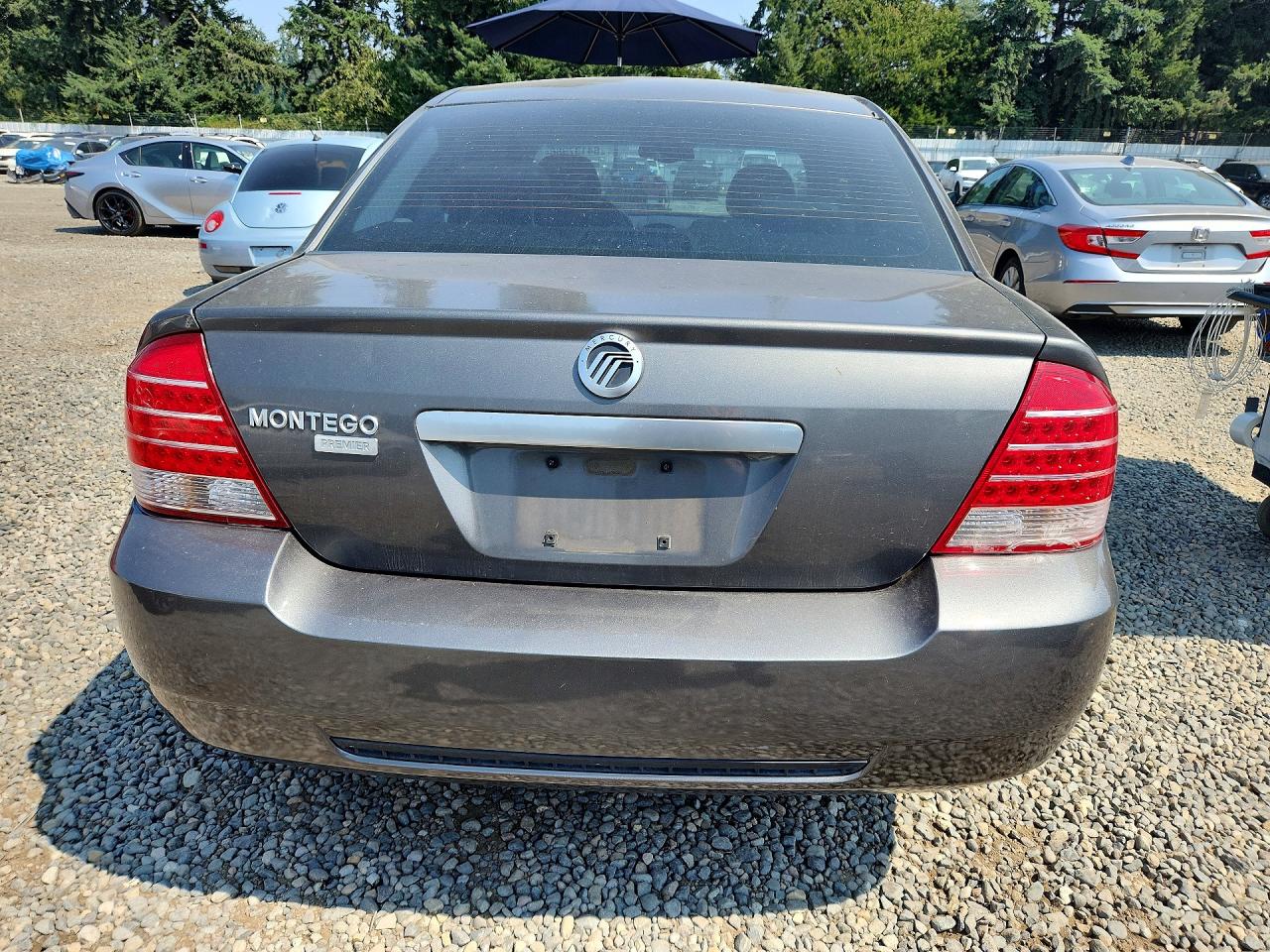 2005 Mercury Montego Premier Gray vin: 1MEHM42125G607891