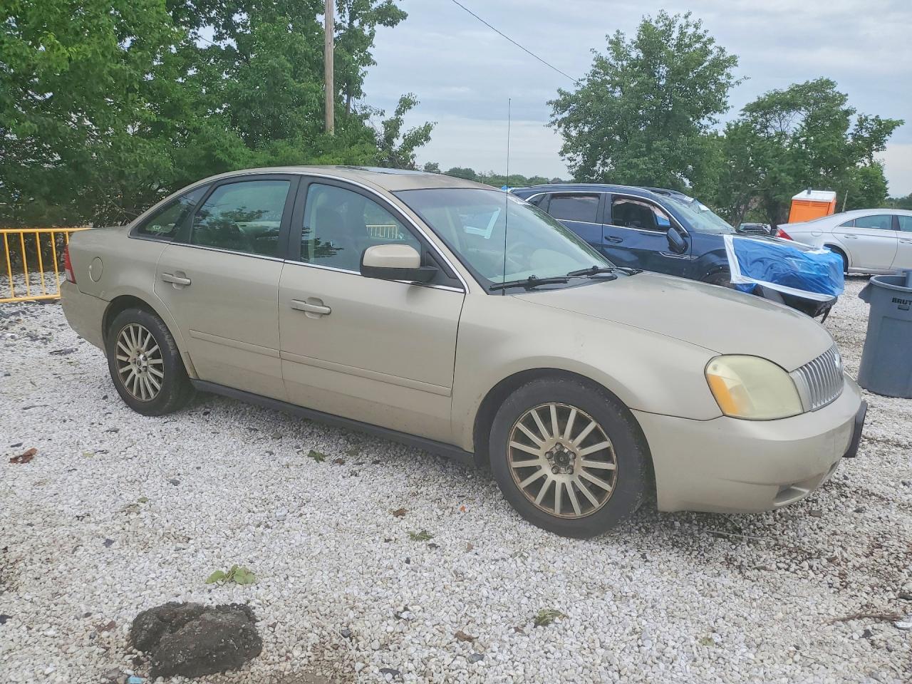 2006 Mercury Montego Premier Tan vin: 1MEHM42126G600909