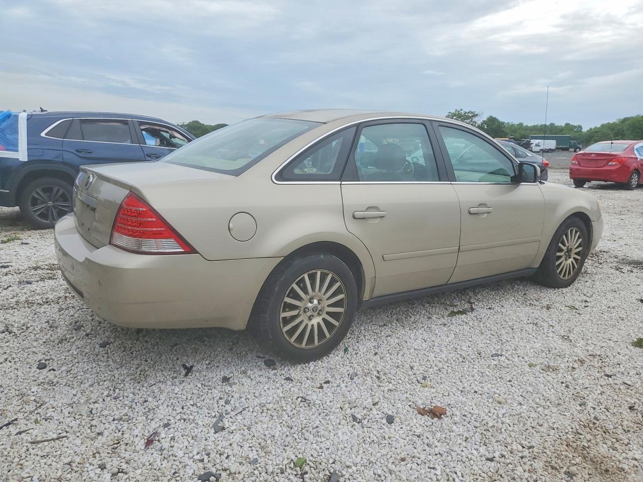 2006 Mercury Montego Premier Tan vin: 1MEHM42126G600909