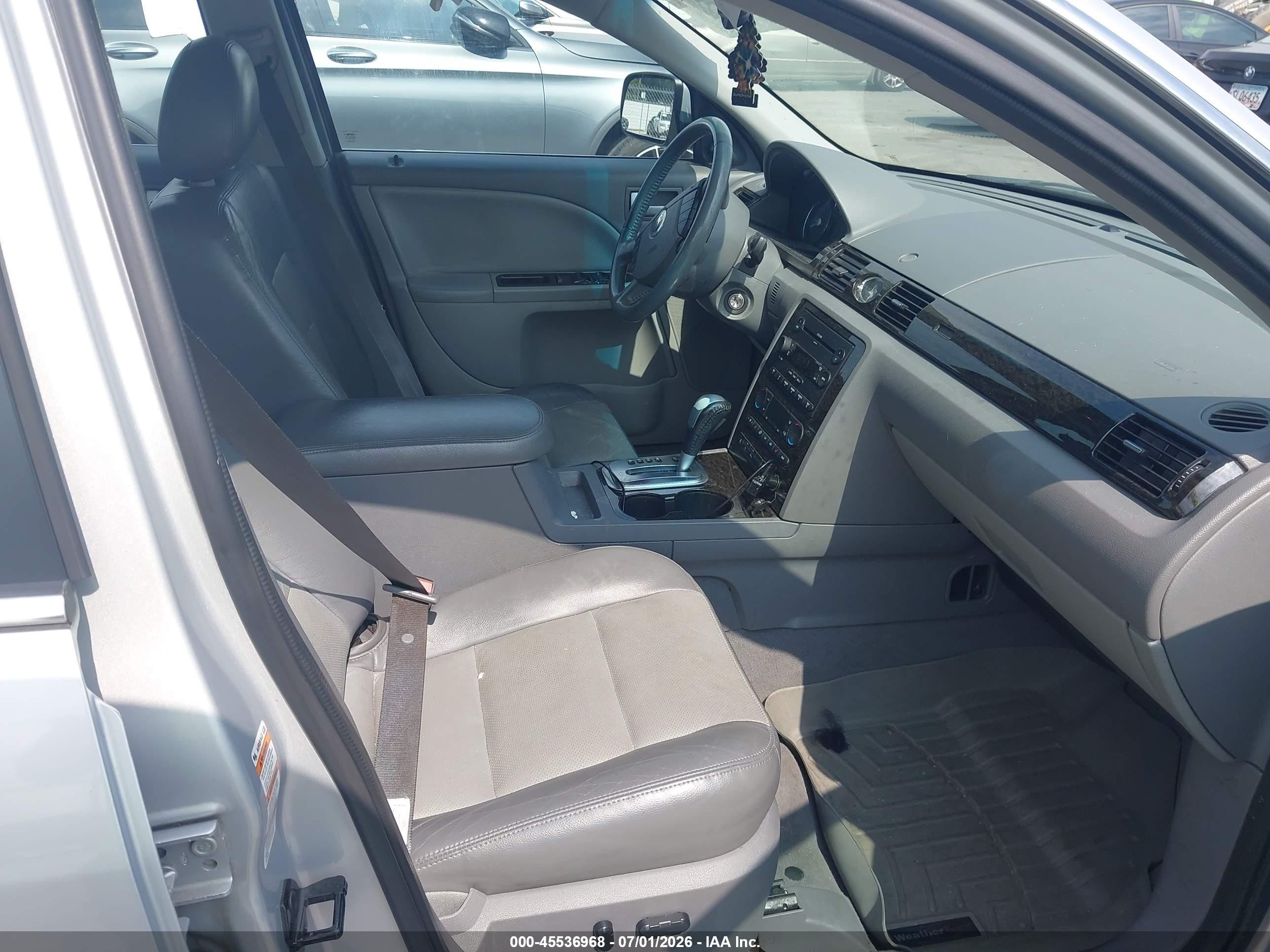 2005 Mercury Montego Premier Gray vin: 1MEHM42145G604393