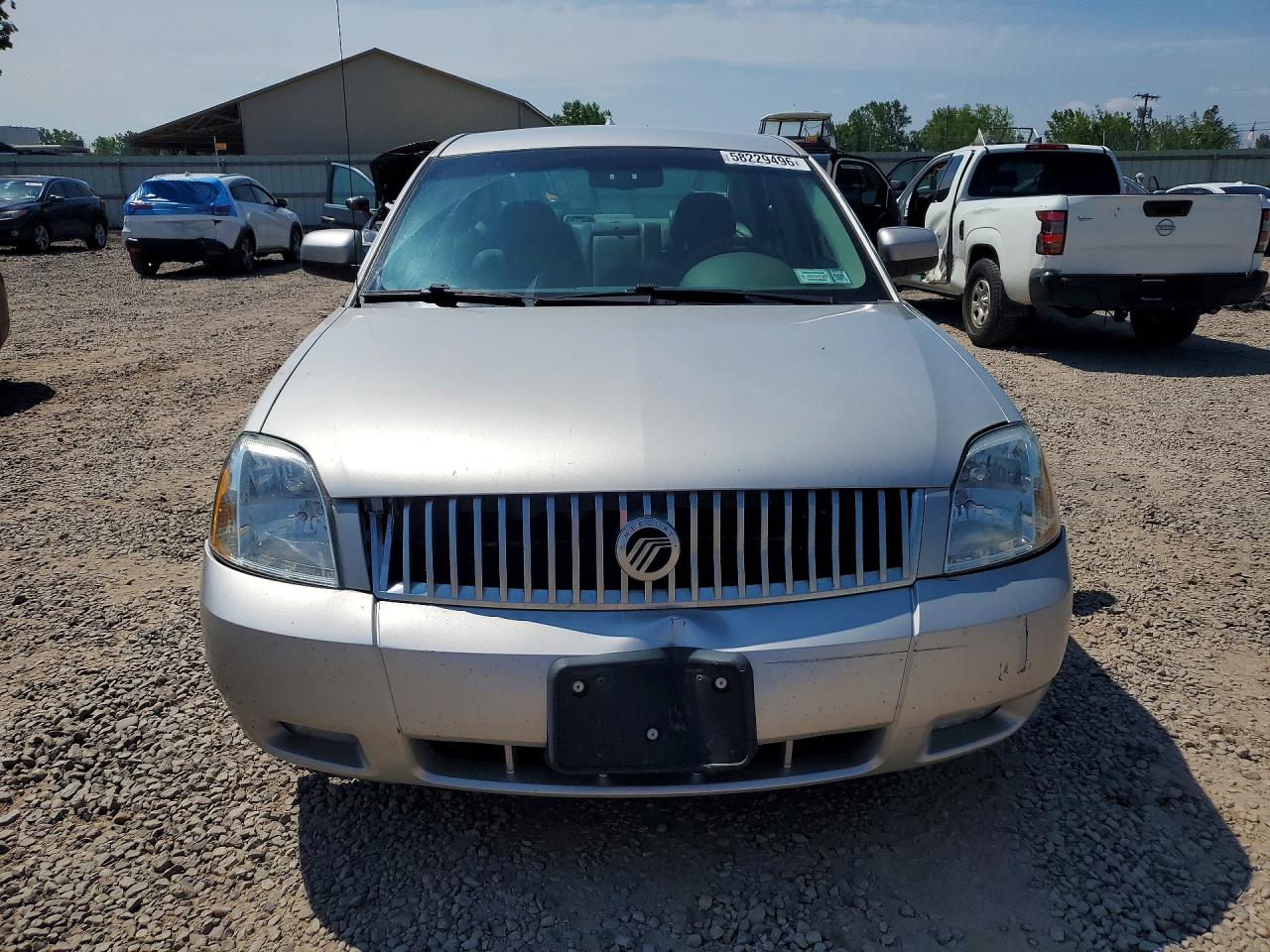 2007 Mercury Montego Premier Серебряный vin: 1MEHM42147G612951