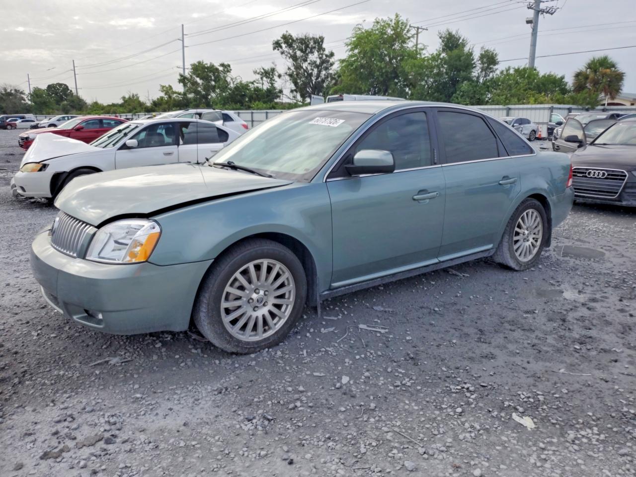 2007 Mercury Montego Premier Teal vin: 1MEHM42167G611445