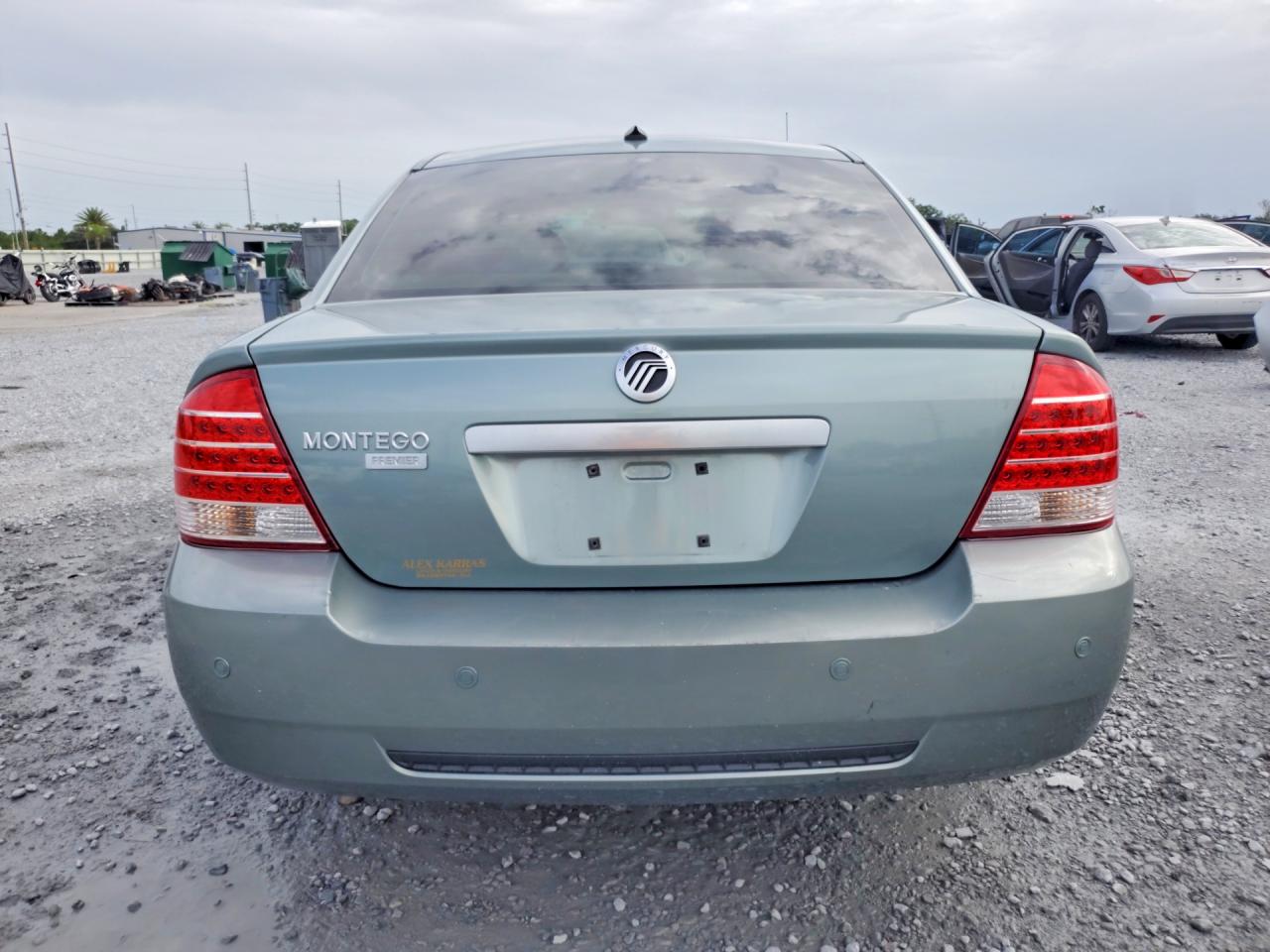 2007 Mercury Montego Premier Teal vin: 1MEHM42167G611445
