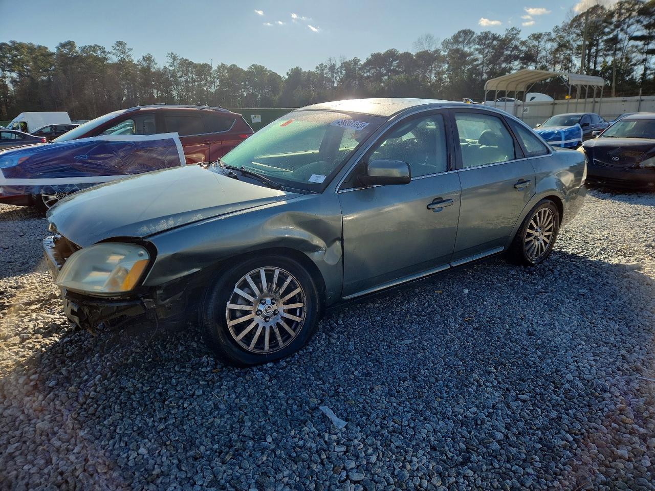 2006 Mercury Montego Premier Silver vin: 1MEHM42176G616474