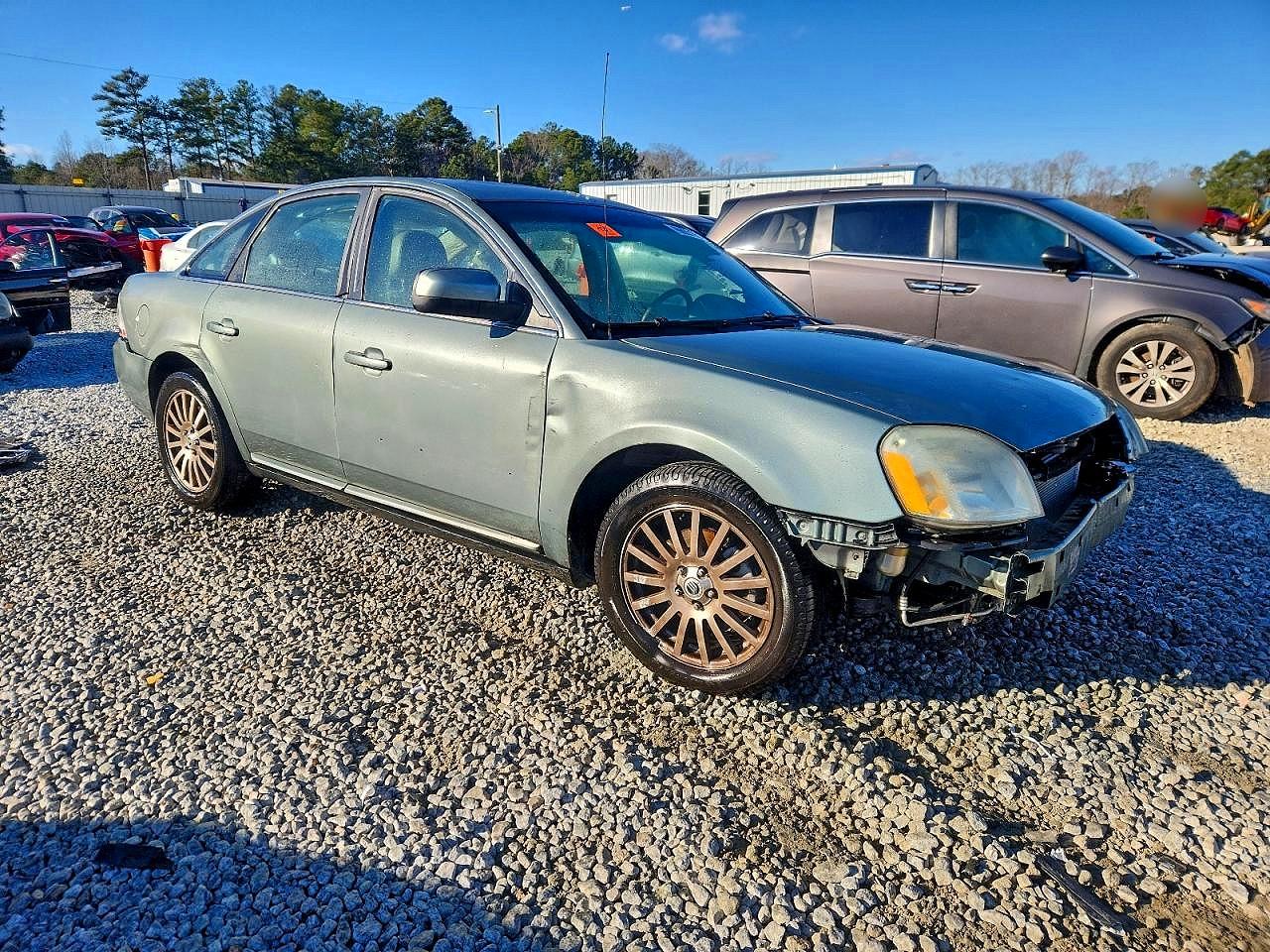 2006 Mercury Montego Premier Silver vin: 1MEHM42176G616474