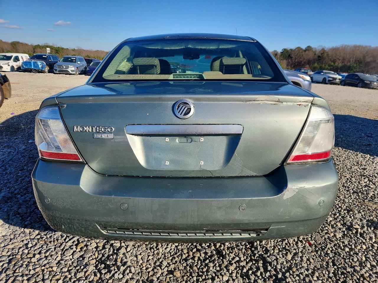 2006 Mercury Montego Premier Silver vin: 1MEHM42176G616474