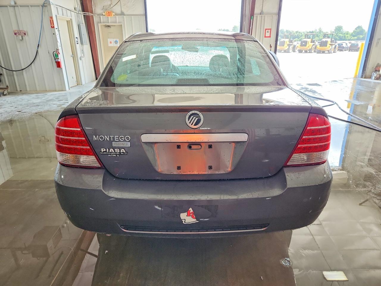 2006 Mercury Montego Premier Gray vin: 1MEHM42176G616619