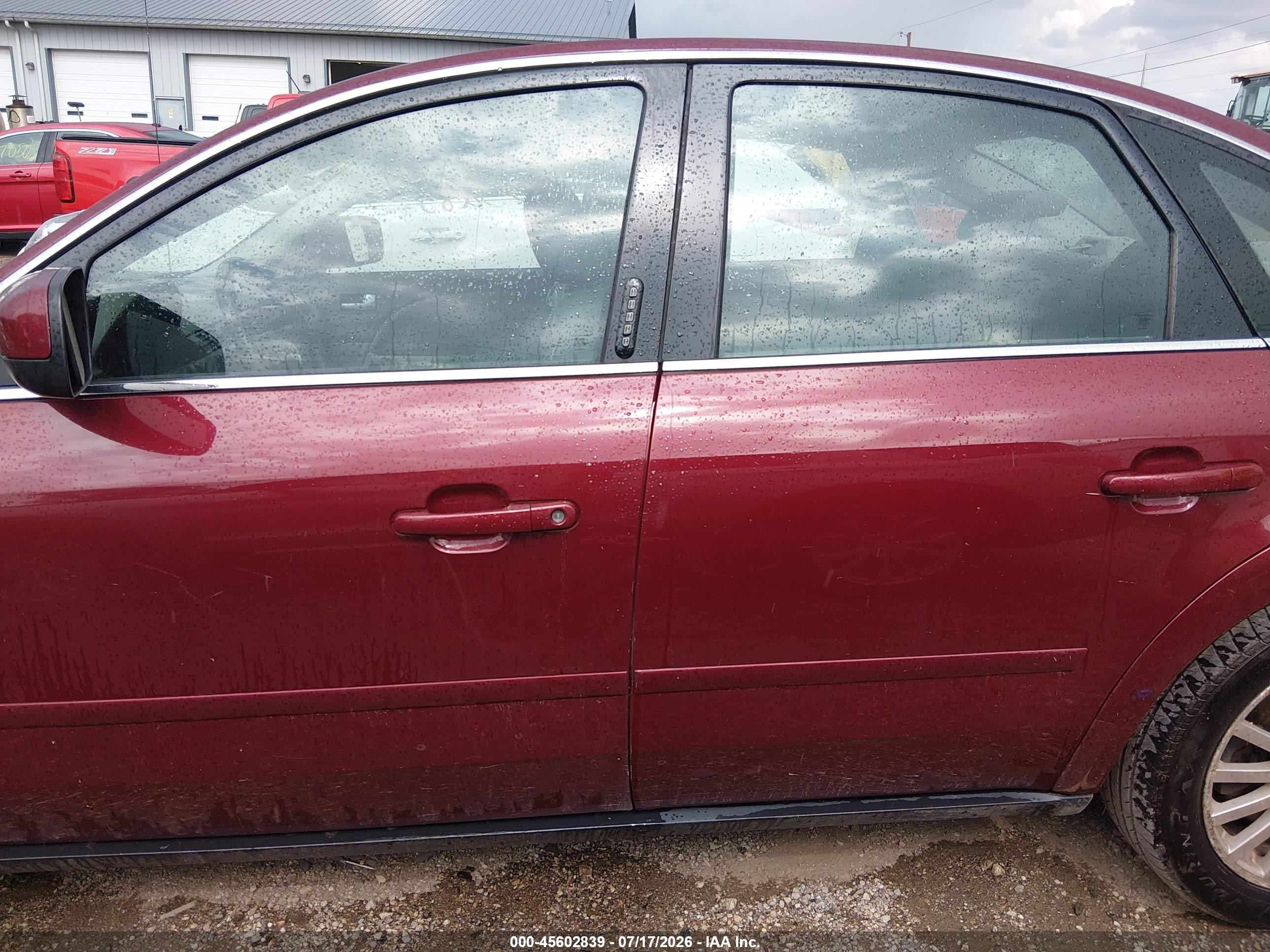 2005 Mercury Montego Premier Red vin: 1MEHM42195G616605