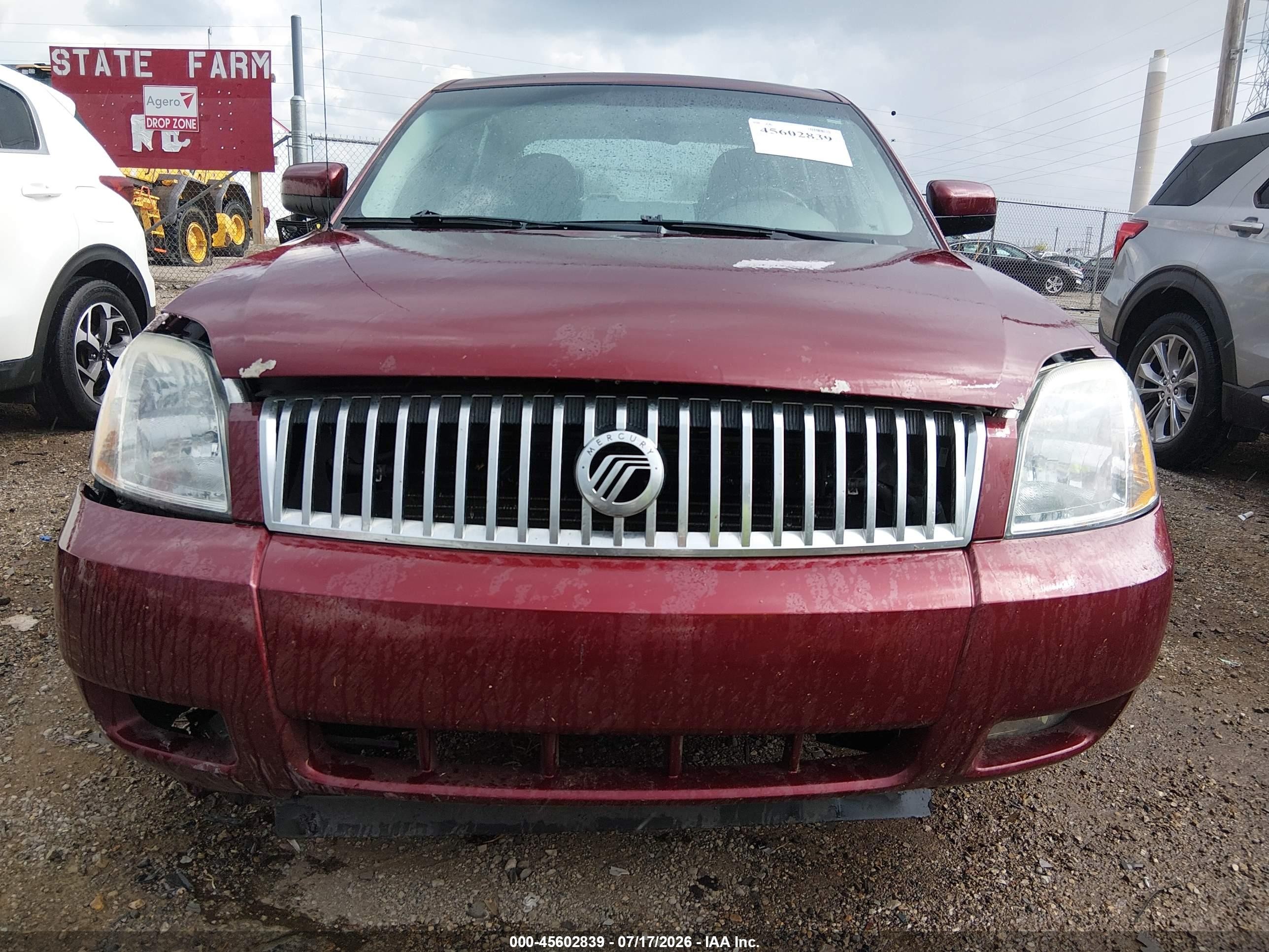 2005 Mercury Montego Premier Red vin: 1MEHM42195G616605