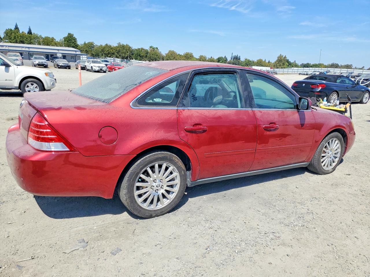 2006 Mercury Montego Premier Red vin: 1MEHM42196G610045