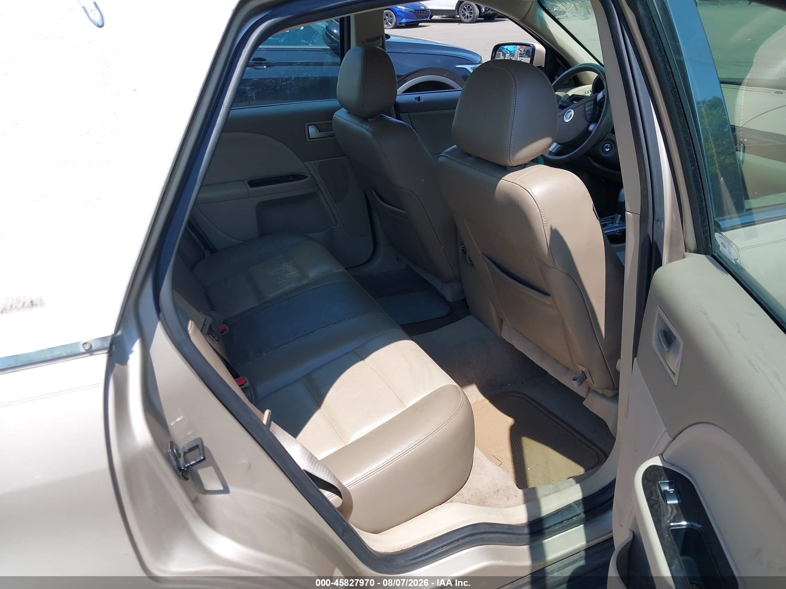 2006 Mercury Montego Premier Золотой vin: 1MEHM42196G610675