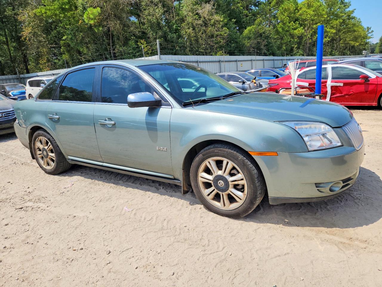 2008 Mercury Sable Premier Green vin: 1MEHM42W08G602642
