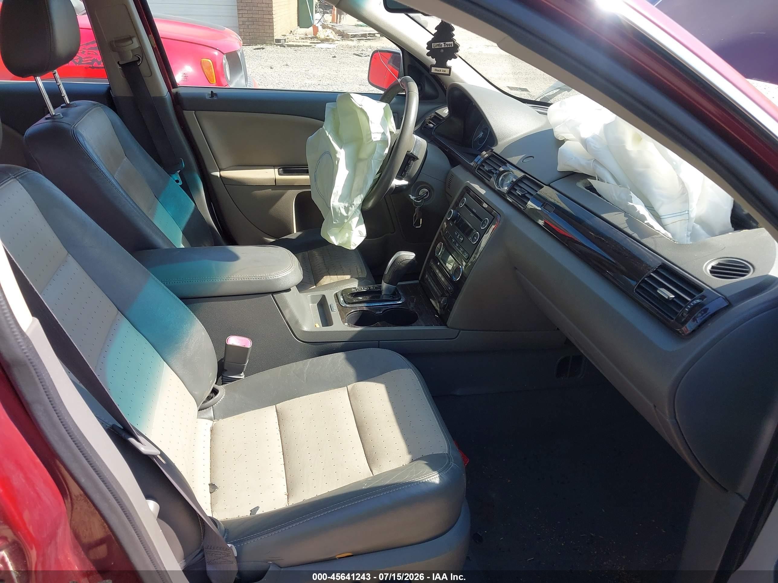 2008 Mercury Sable Premier Темно-бордовый vin: 1MEHM42W08G622387