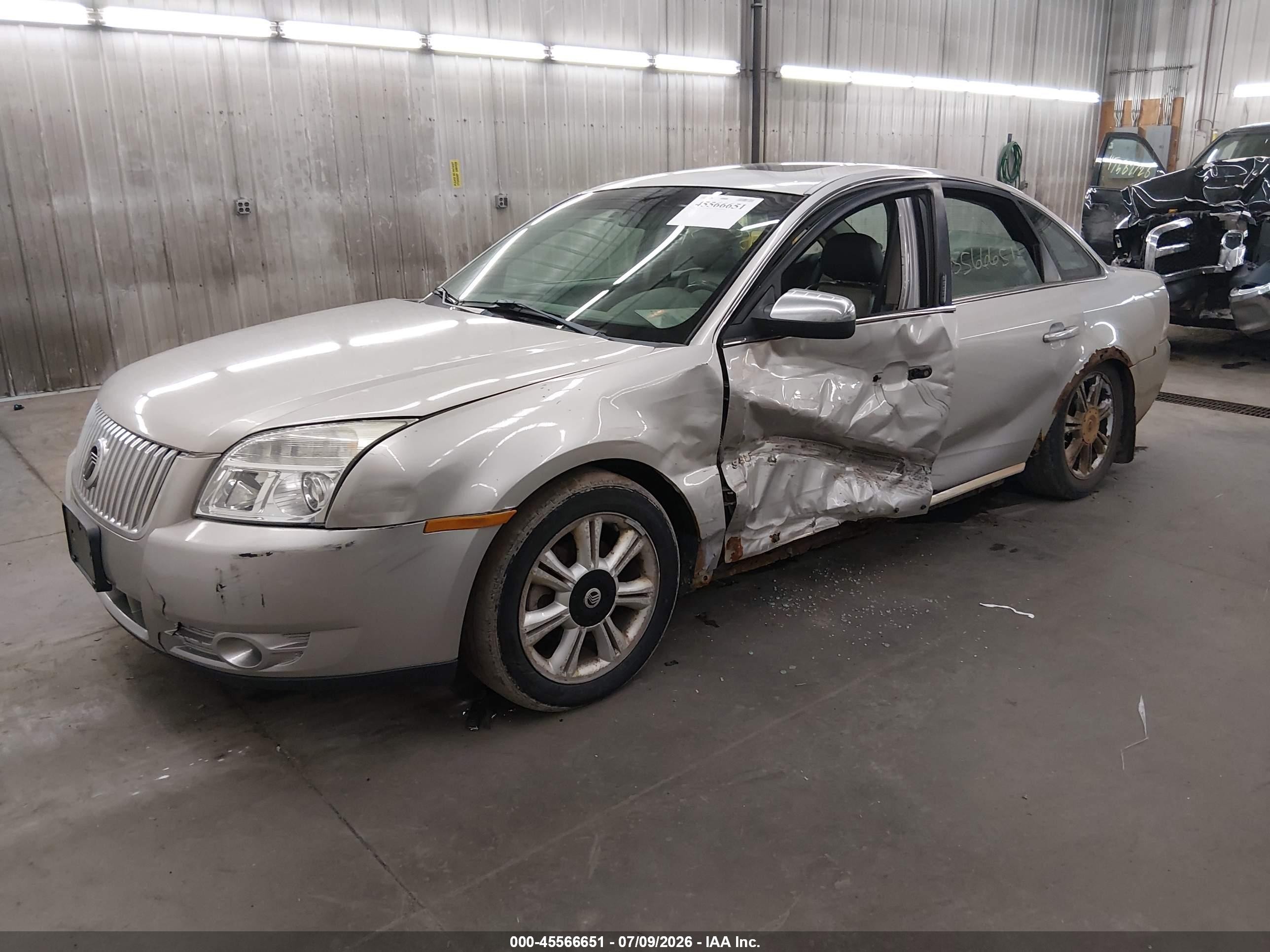 2008 Mercury Sable Premier Серебряный vin: 1MEHM42W28G620091