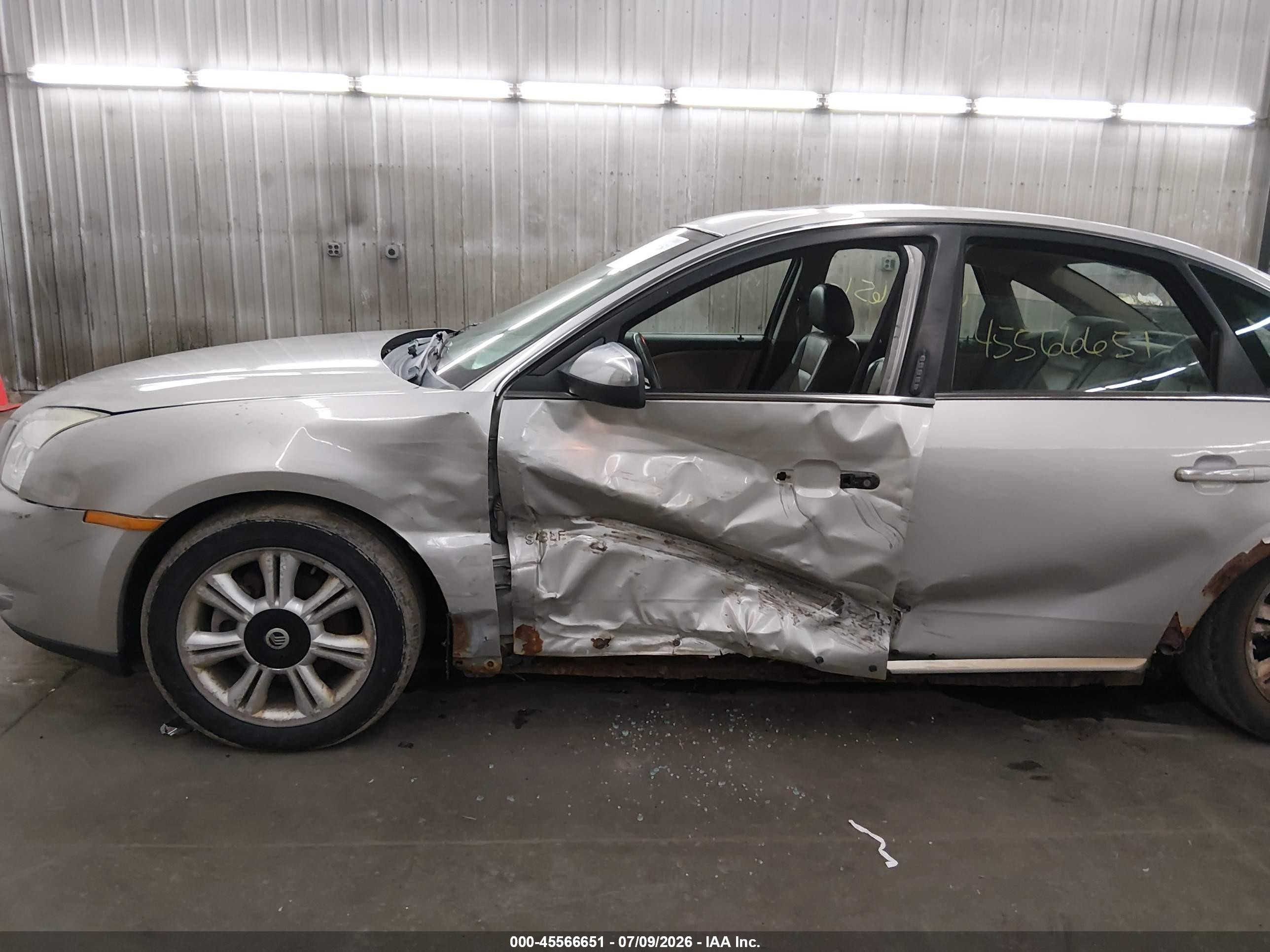 2008 Mercury Sable Premier Серебряный vin: 1MEHM42W28G620091