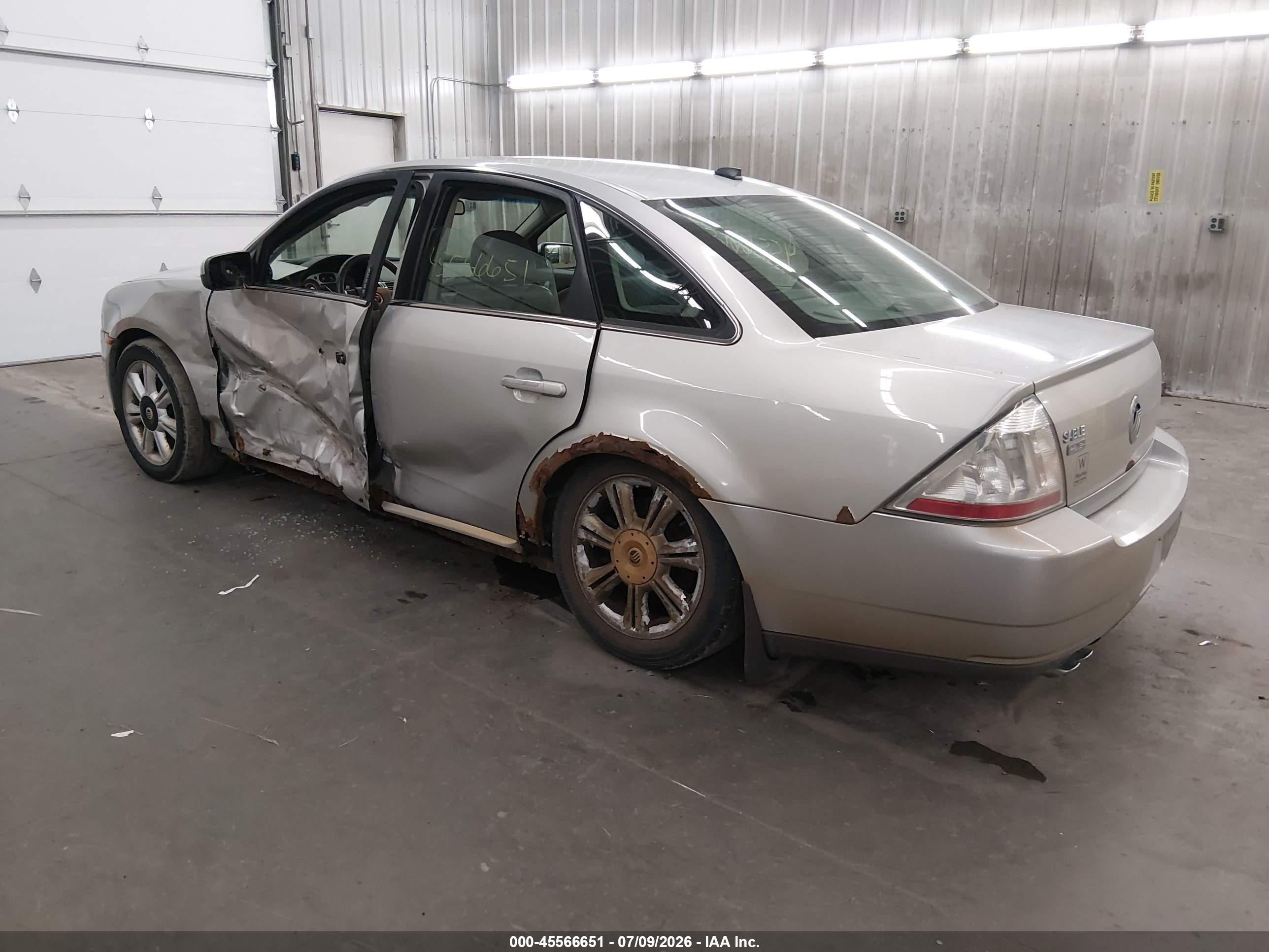2008 Mercury Sable Premier Серебряный vin: 1MEHM42W28G620091