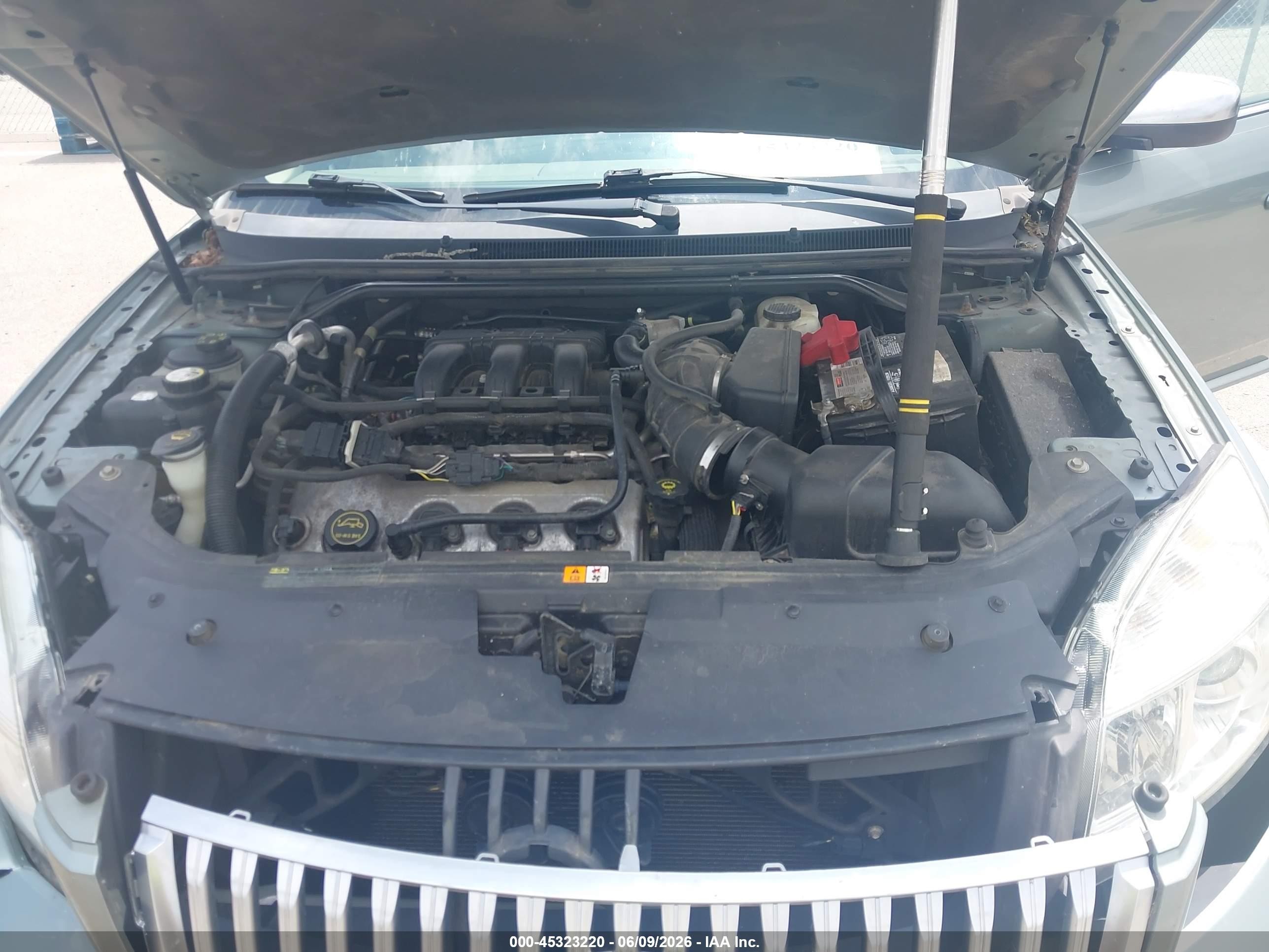 2008 Mercury Sable Premier Teal vin: 1MEHM42W38G615935