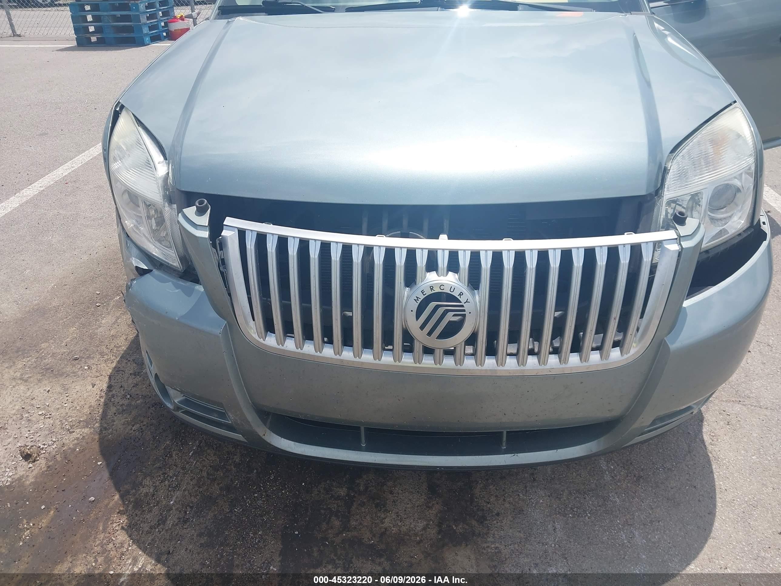2008 Mercury Sable Premier Teal vin: 1MEHM42W38G615935