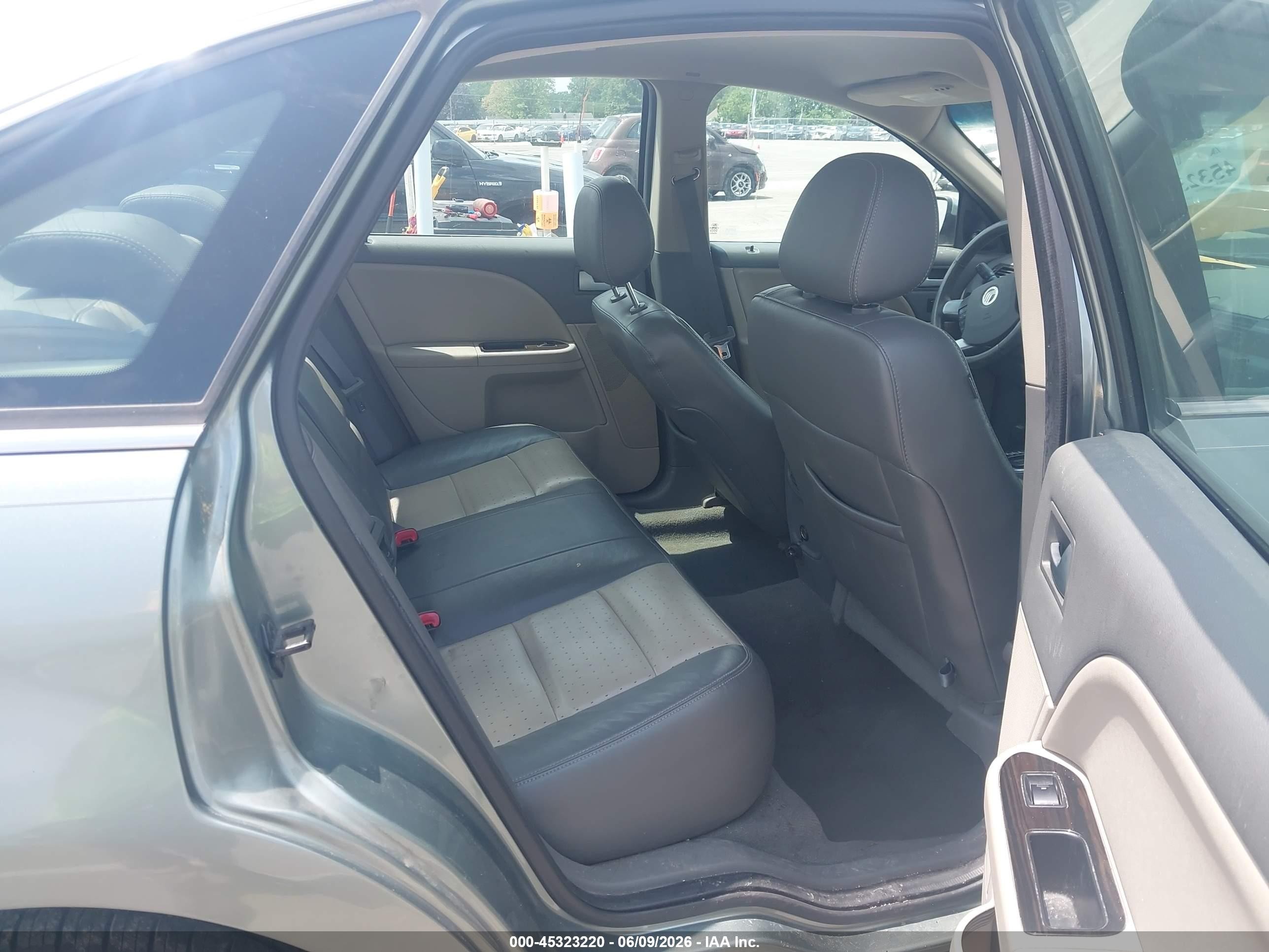 2008 Mercury Sable Premier Teal vin: 1MEHM42W38G615935