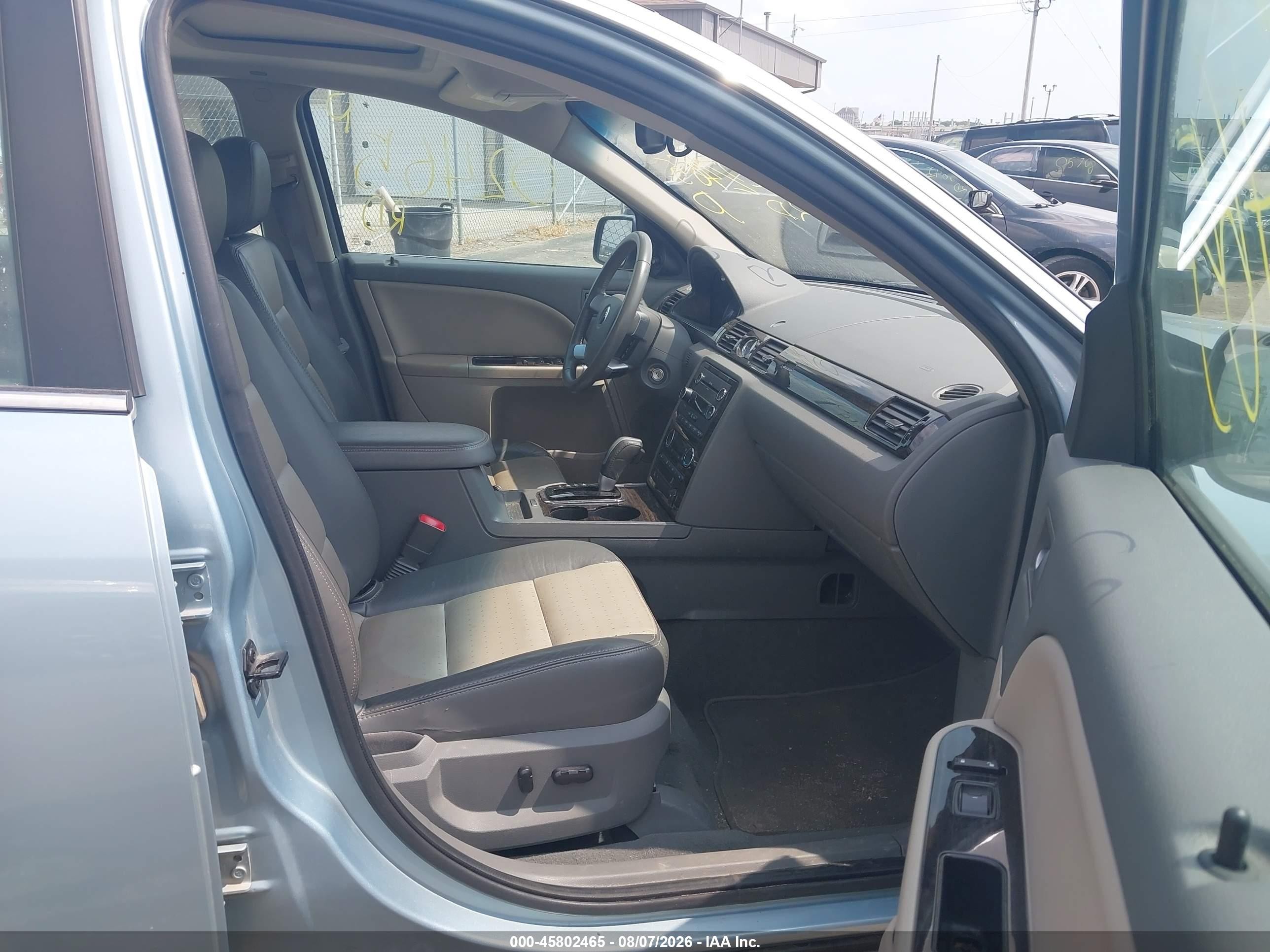 2008 Mercury Sable Premier Light Blue vin: 1MEHM42W38G626790