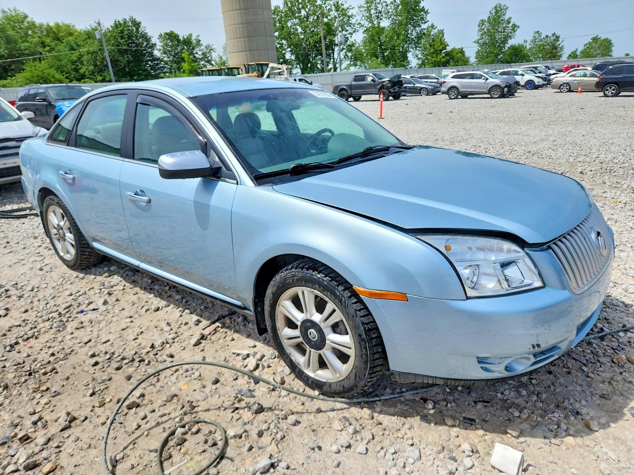 2009 Mercury Sable Premier Blue vin: 1MEHM42W39G614625