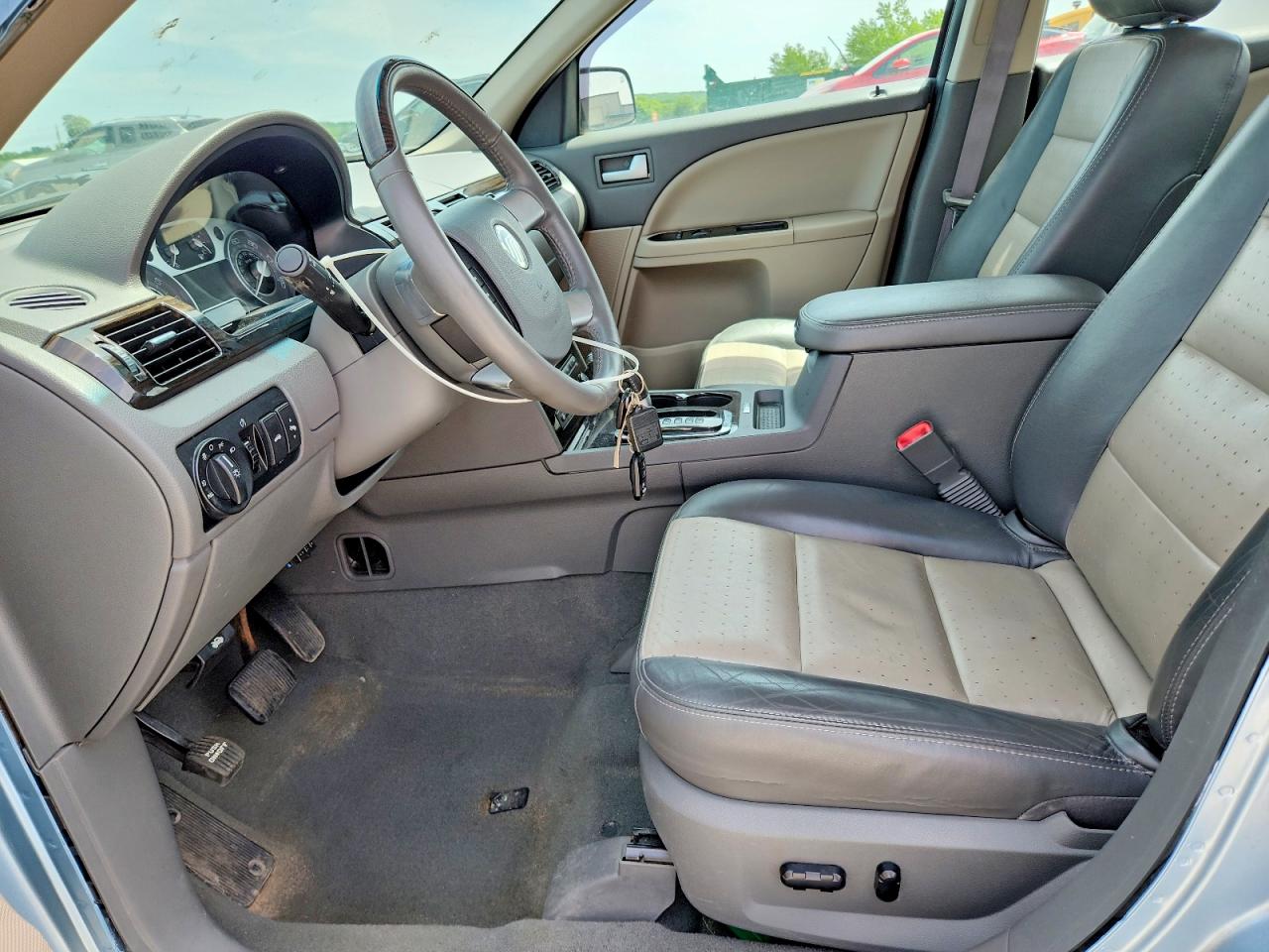 2009 Mercury Sable Premier Blue vin: 1MEHM42W39G614625